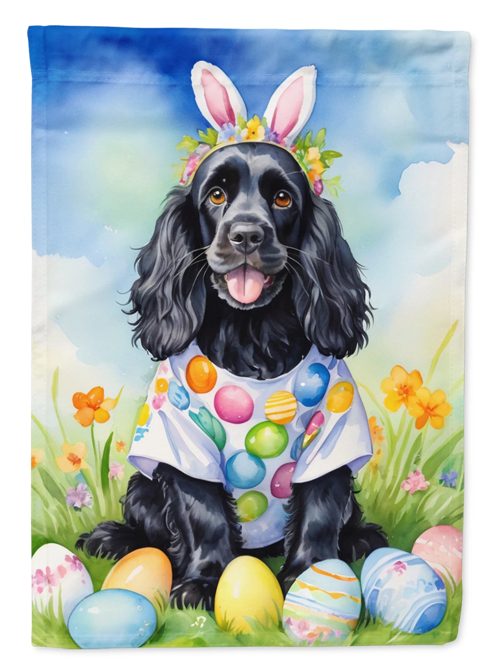 Easter Egg Hunt Decorative Flag - Size: GARDEN SIZE | Pack Of: 1 | Collection name: Easter egg hunt