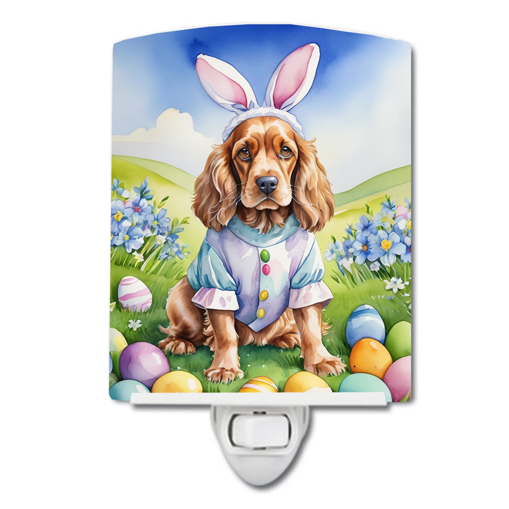 Easter Egg Hunt Ceramic Night Light - Pack Of: 1 | Collection name: Easter egg hunt