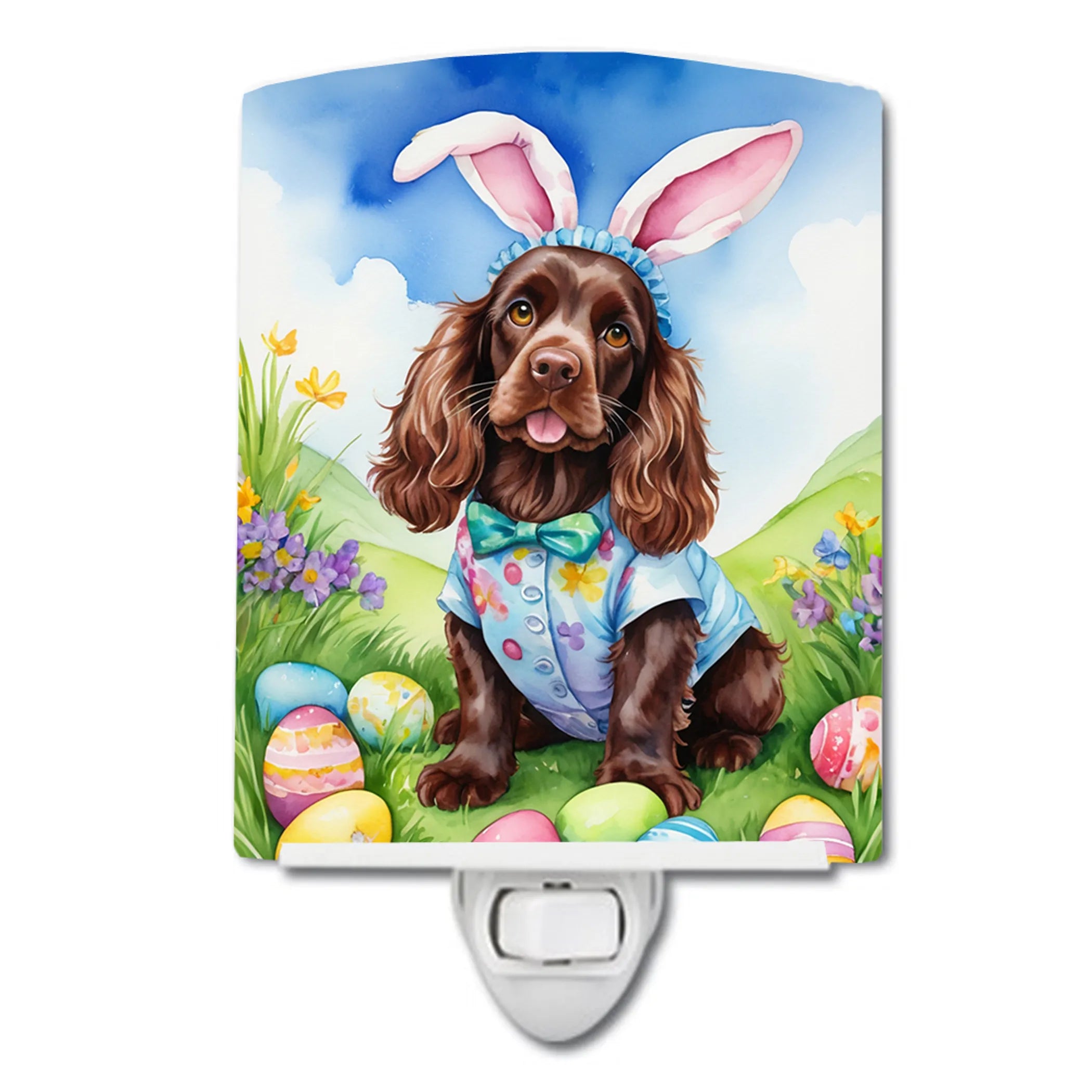 Easter Egg Hunt Ceramic Night Light - Pack Of: 1 | Collection name: Easter egg hunt