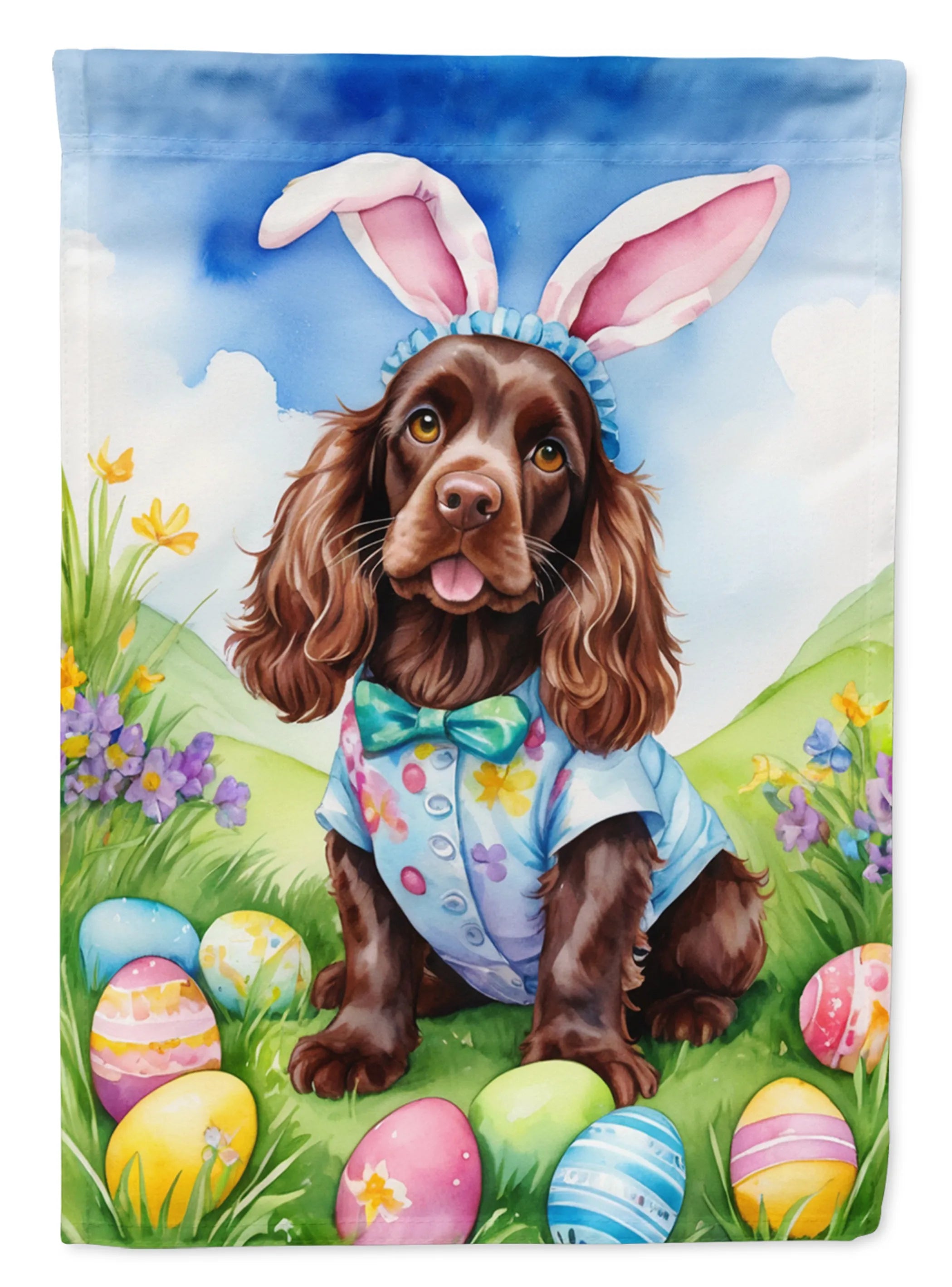 Easter Egg Hunt Decorative Flag - Size: GARDEN SIZE | Pack Of: 1 | Collection name: Easter egg hunt