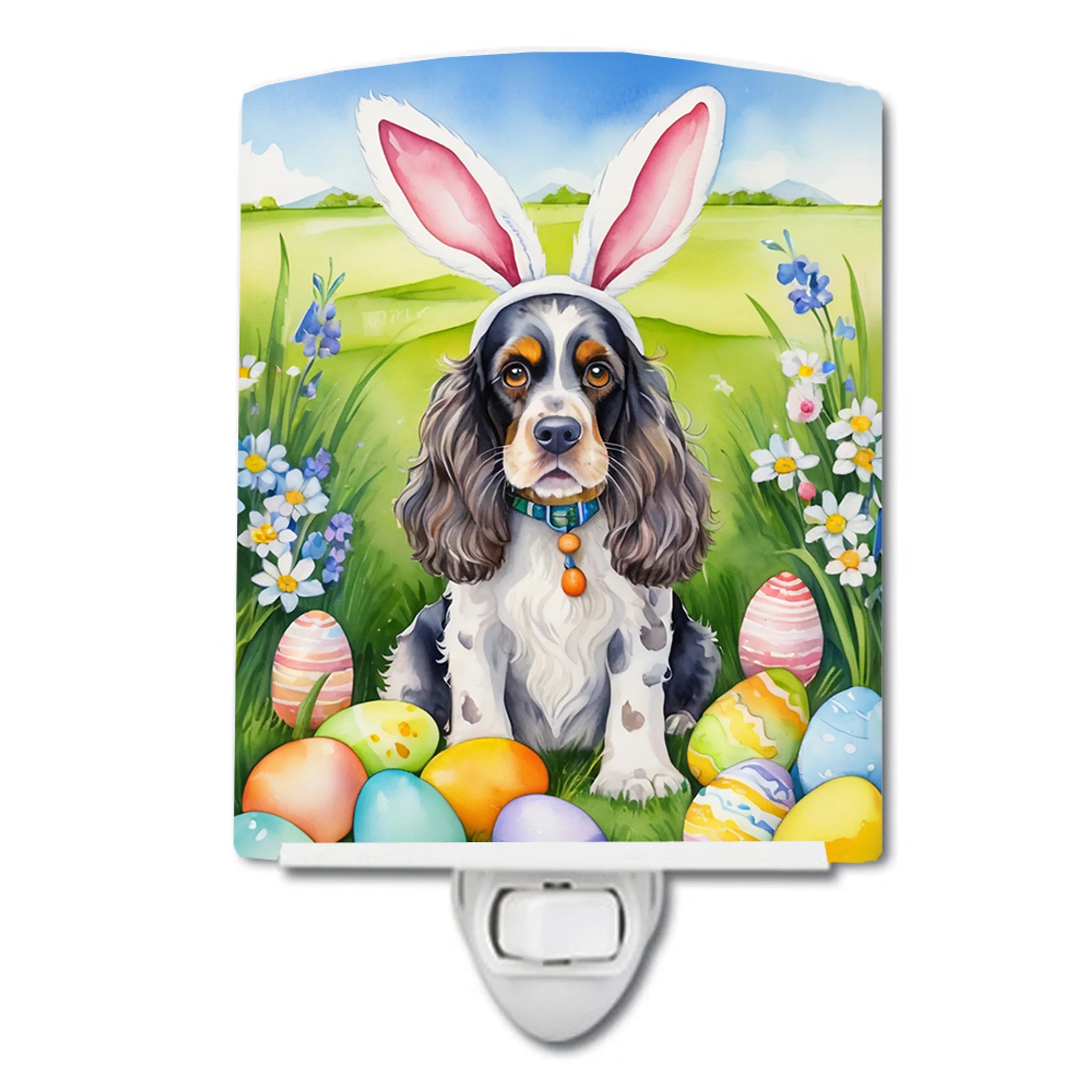 Easter Egg Hunt Ceramic Night Light - Pack Of: 1 | Collection name: Easter egg hunt