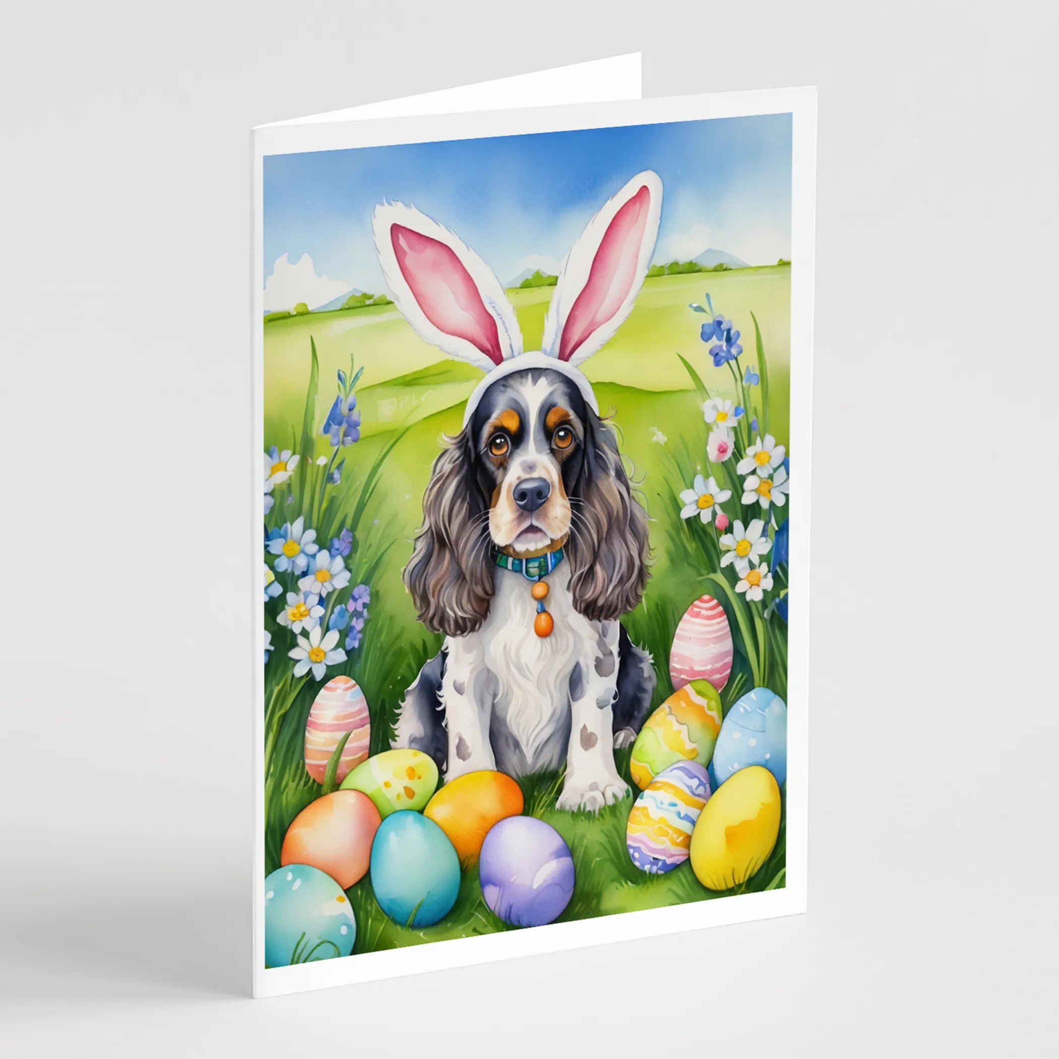 Easter Egg Hunt Greeting Cards  - Size: 5X7 | Pack Of: 8 | Collection name: Easter egg hunt