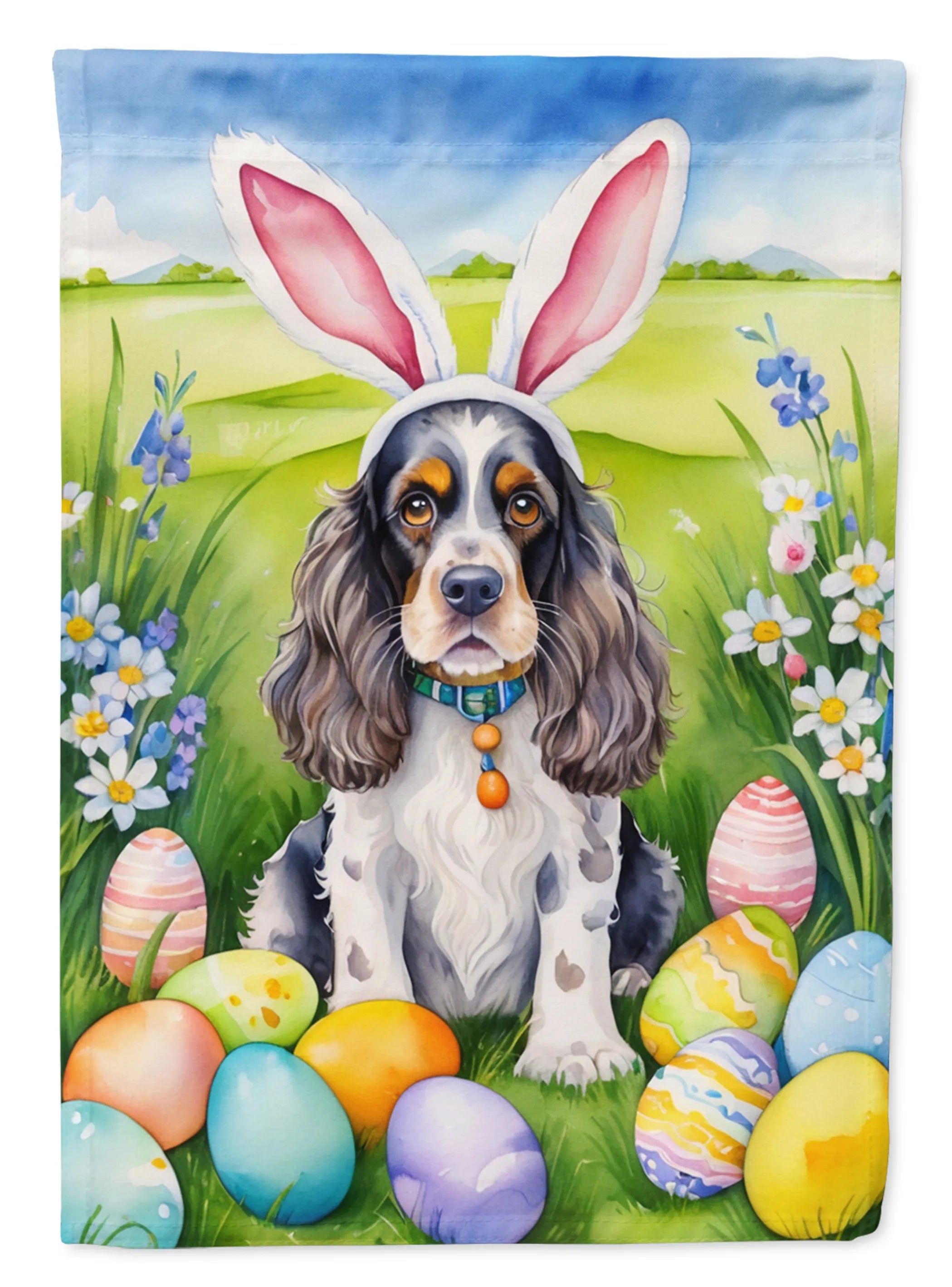 Easter Egg Hunt Decorative Flag - Size: GARDEN SIZE | Pack Of: 1 | Collection name: Easter egg hunt