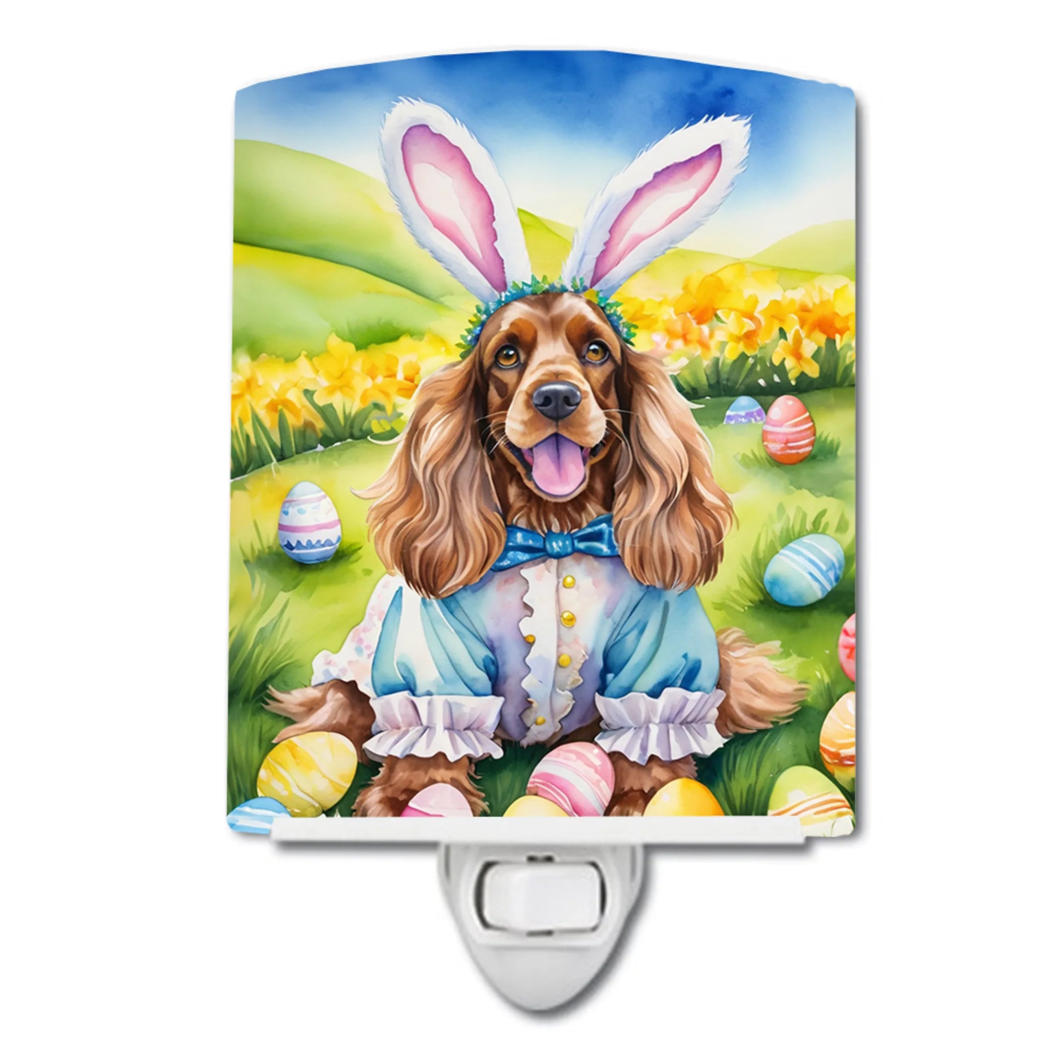Easter Egg Hunt Ceramic Night Light - Pack Of: 1 | Collection name: Easter egg hunt