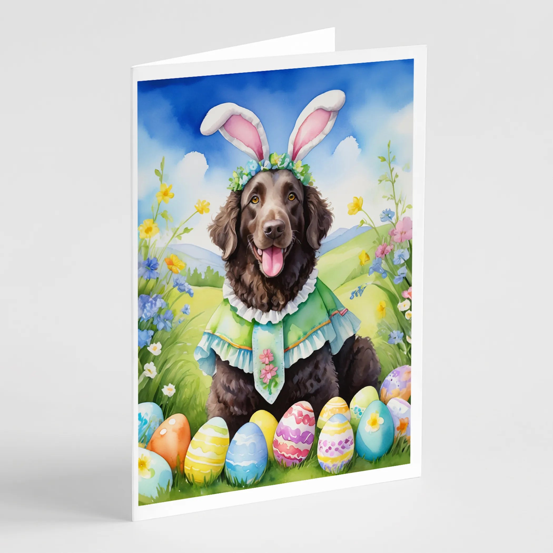 Easter Egg Hunt Greeting Cards  - Size: 5X7 | Pack Of: 8 | Collection name: Easter egg hunt