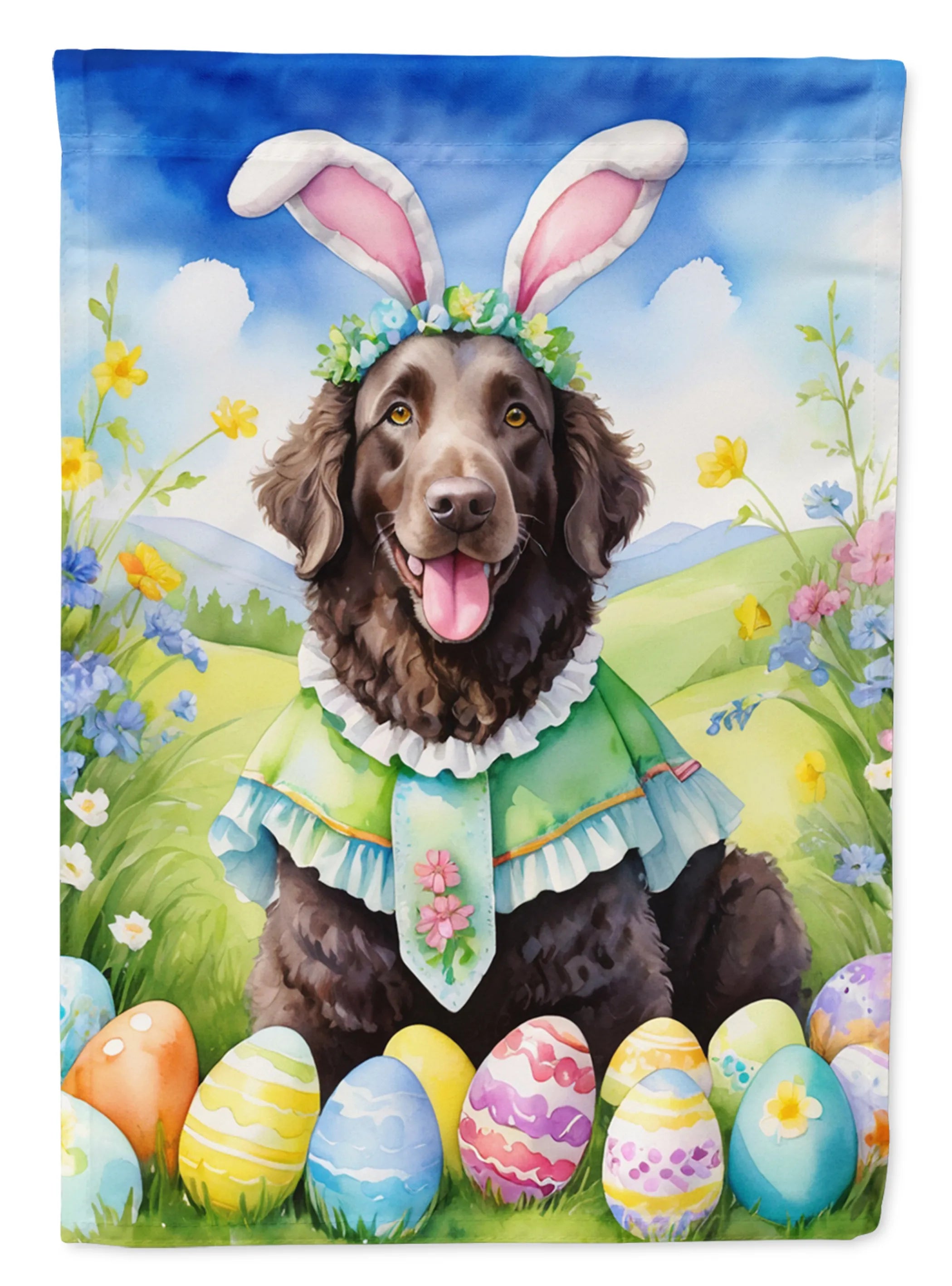 Easter Egg Hunt Decorative Flag - Size: GARDEN SIZE | Pack Of: 1 | Collection name: Easter egg hunt