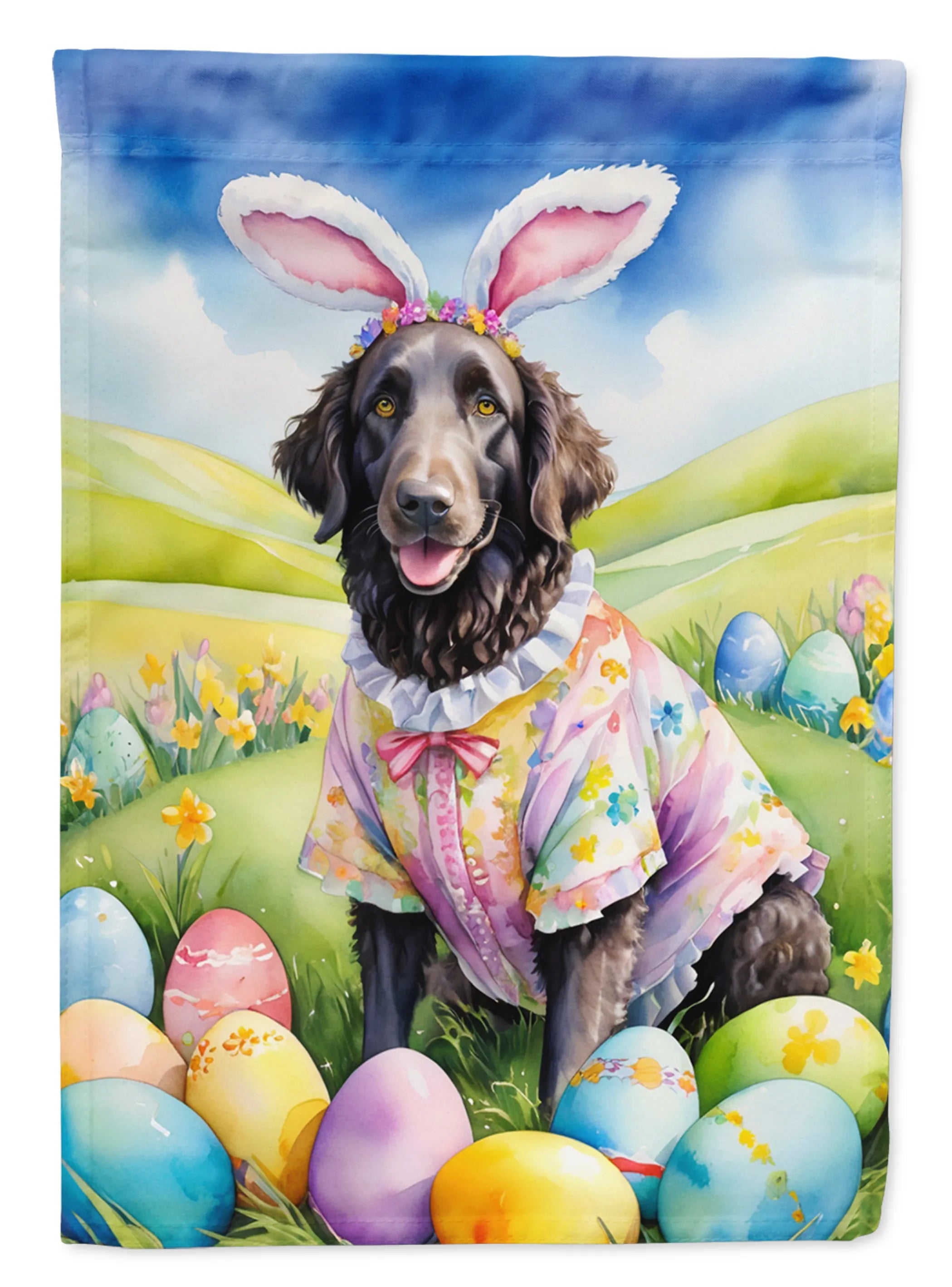 Easter Egg Hunt Decorative Flag - Size: GARDEN SIZE | Pack Of: 1 | Collection name: Easter egg hunt