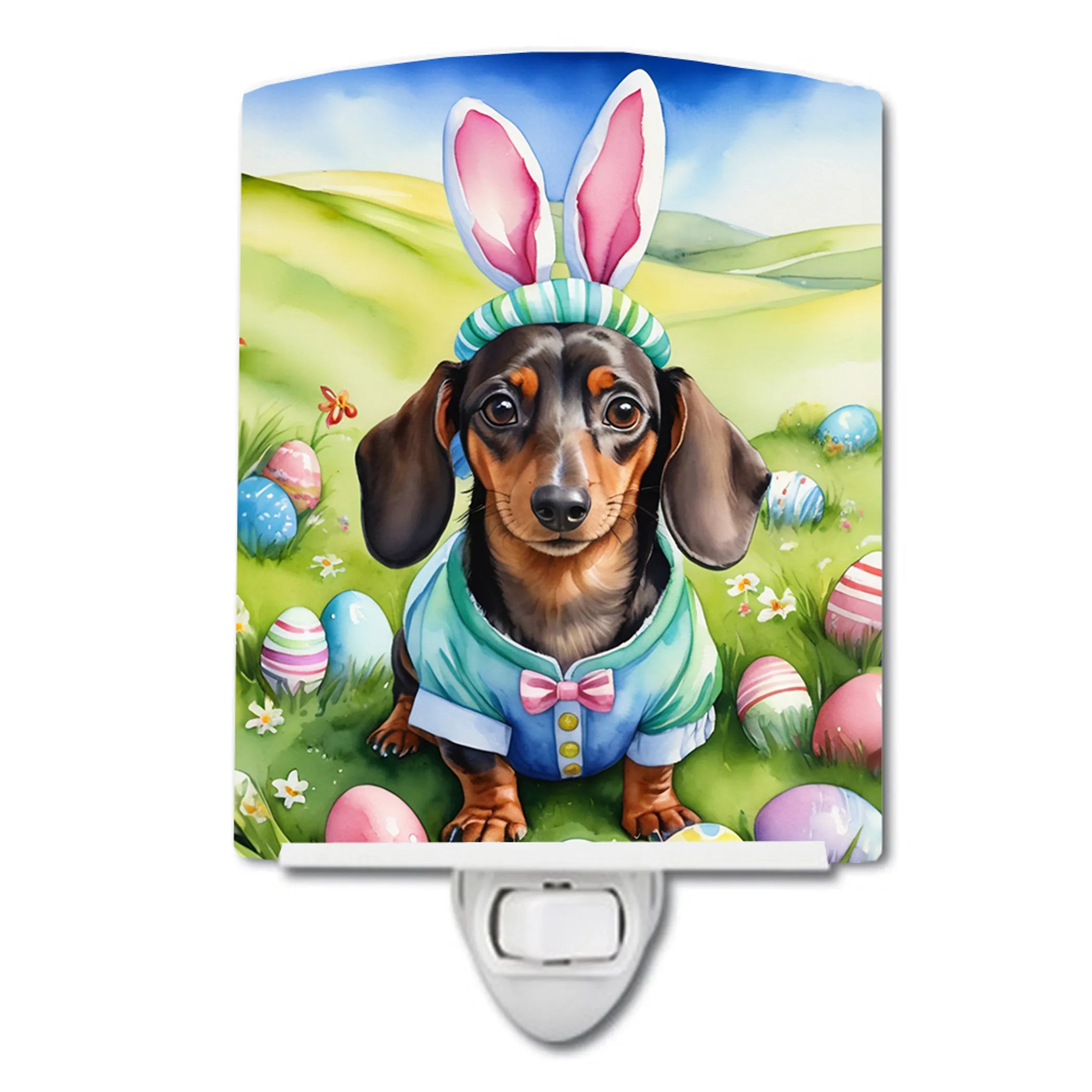 Easter Egg Hunt Ceramic Night Light - Pack Of: 1 | Collection name: Easter egg hunt