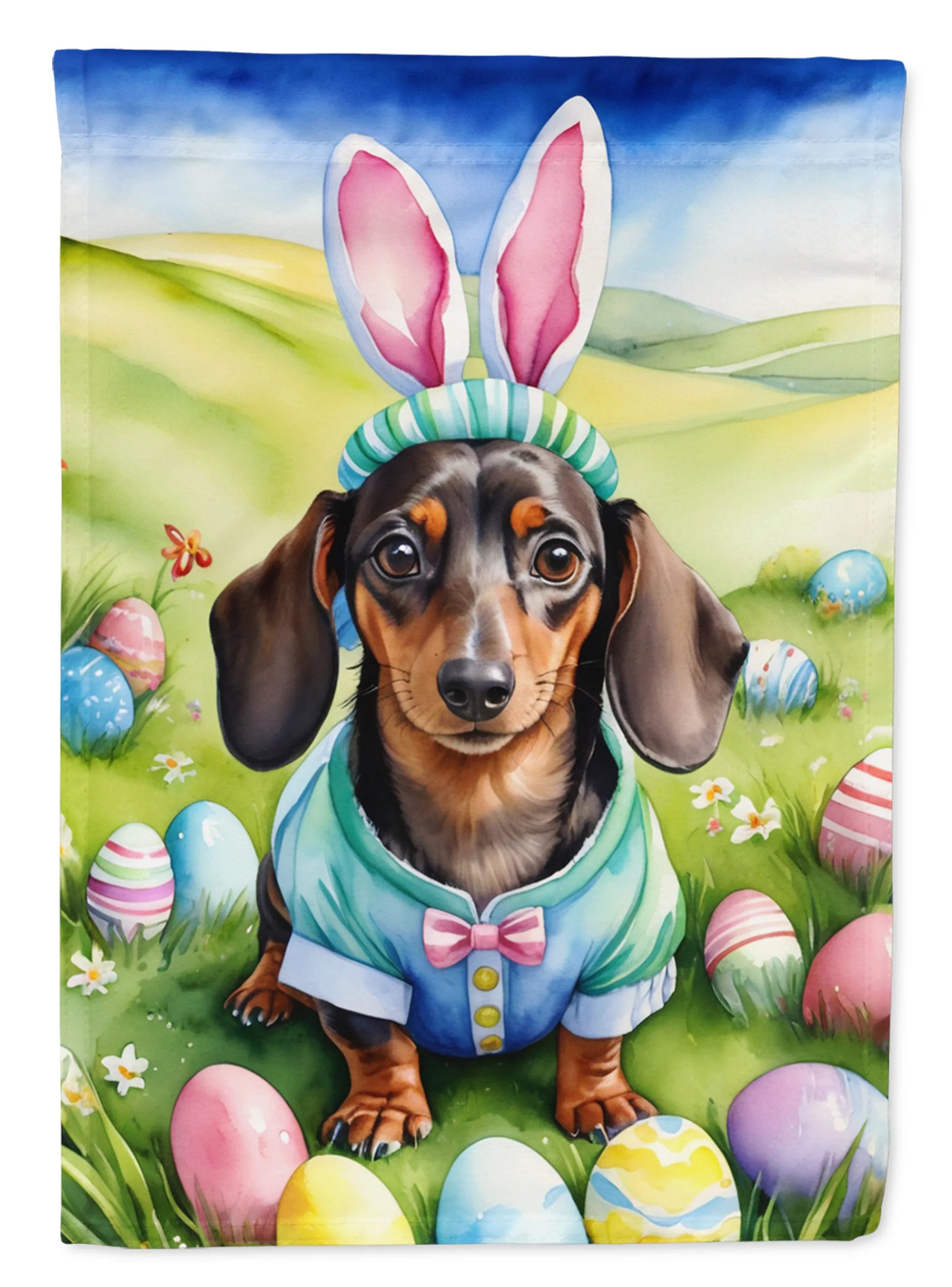 Easter Egg Hunt Decorative Flag - Size: GARDEN SIZE | Pack Of: 1 | Collection name: Easter egg hunt