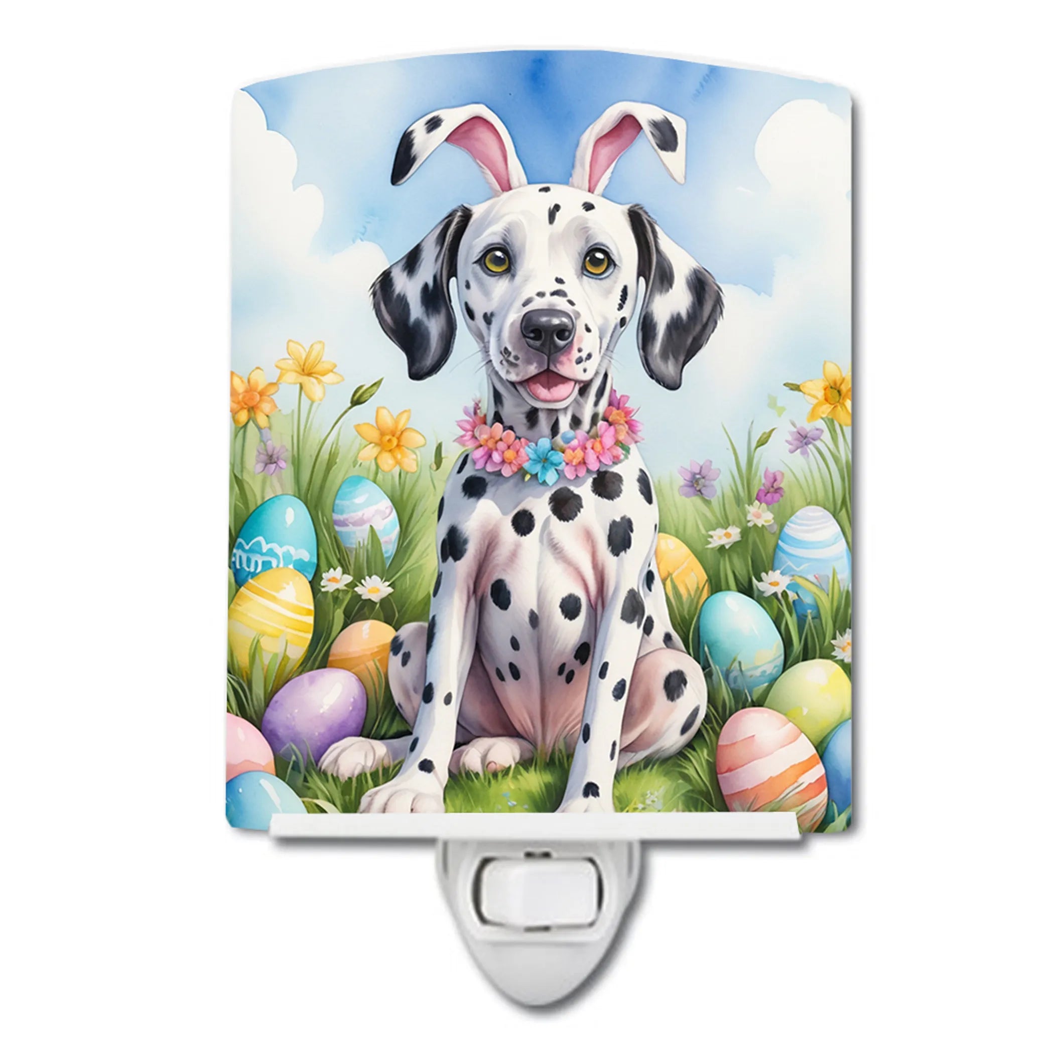 Easter Egg Hunt Ceramic Night Light - Pack Of: 1 | Collection name: Easter egg hunt
