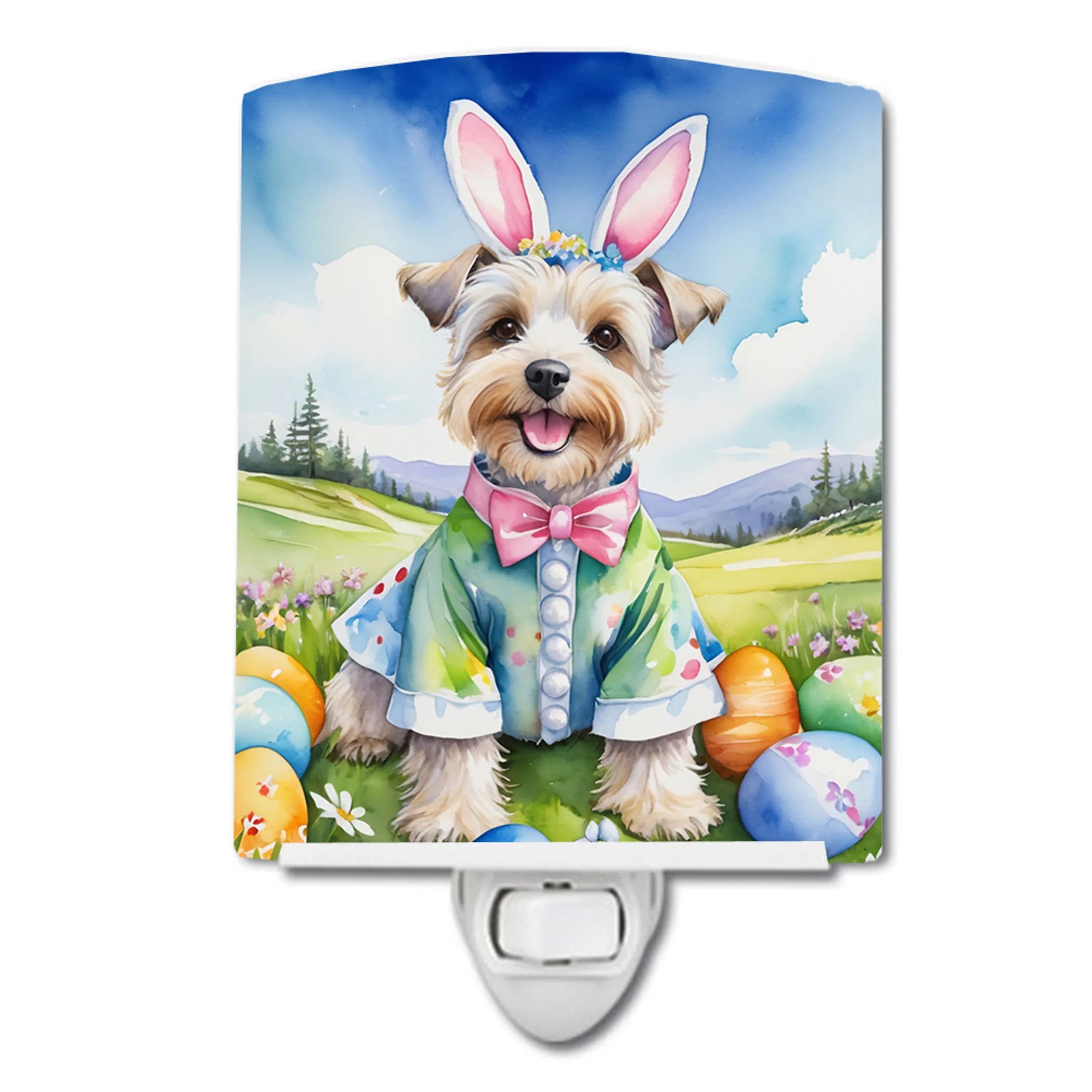 Easter Egg Hunt Ceramic Night Light - Pack Of: 1 | Collection name: Easter egg hunt