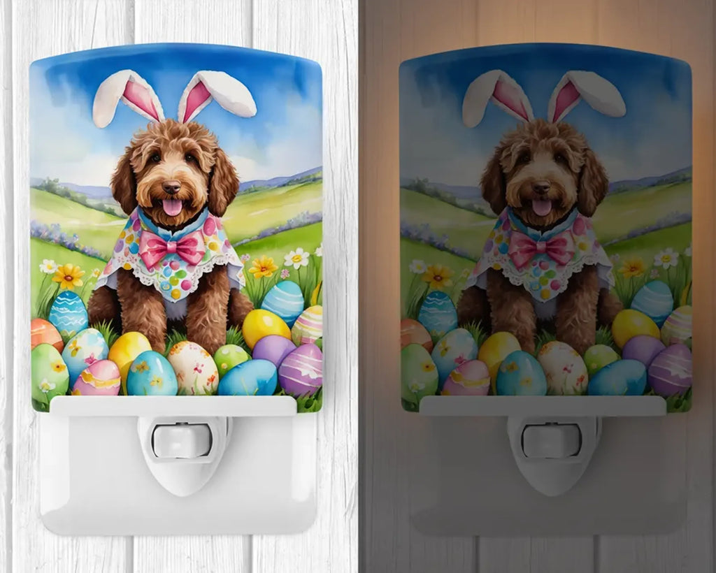 Labradoodle Ceramic Night Light