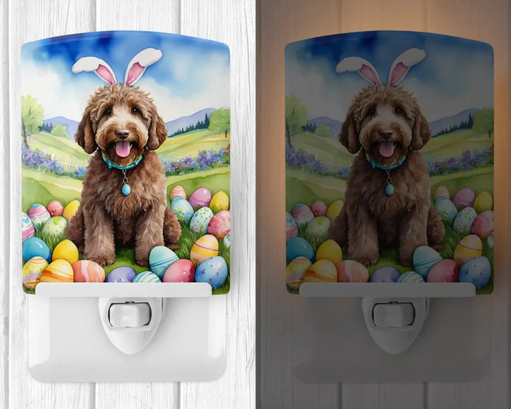 Labradoodle Ceramic Night Light