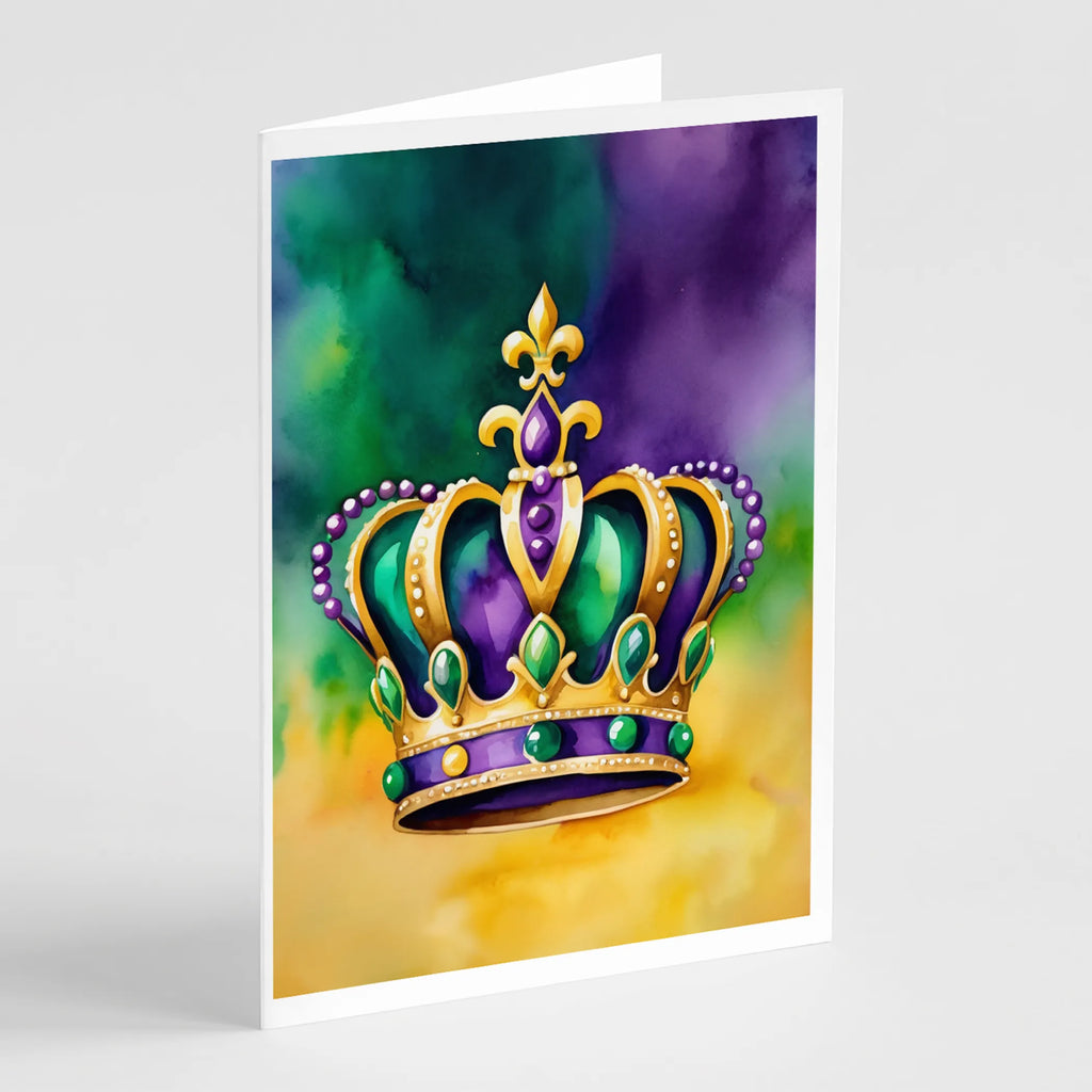 Mardi Gras 2024 Greeting Cards  - Size: 5X7 | Pack Of: 8 | Collection name: Mardi gras 2024