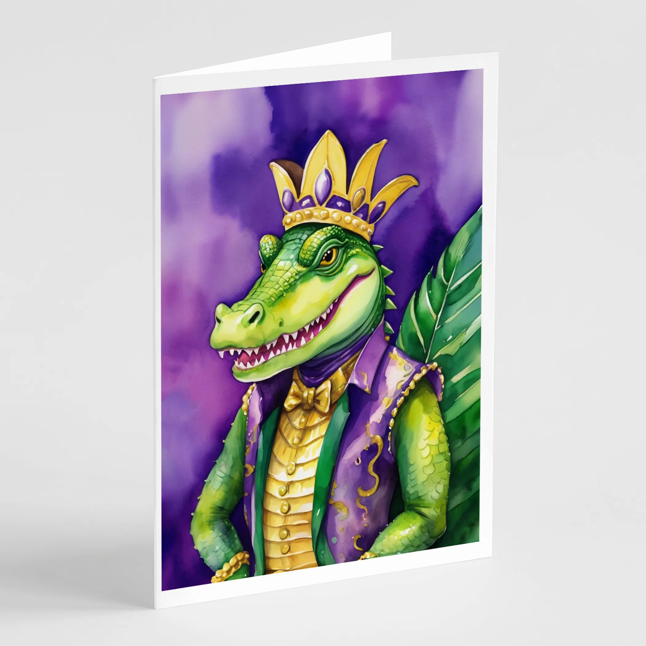 Mardi Gras 2024 Greeting Cards  - Size: 5X7 | Pack Of: 8 | Collection name: Mardi gras 2024