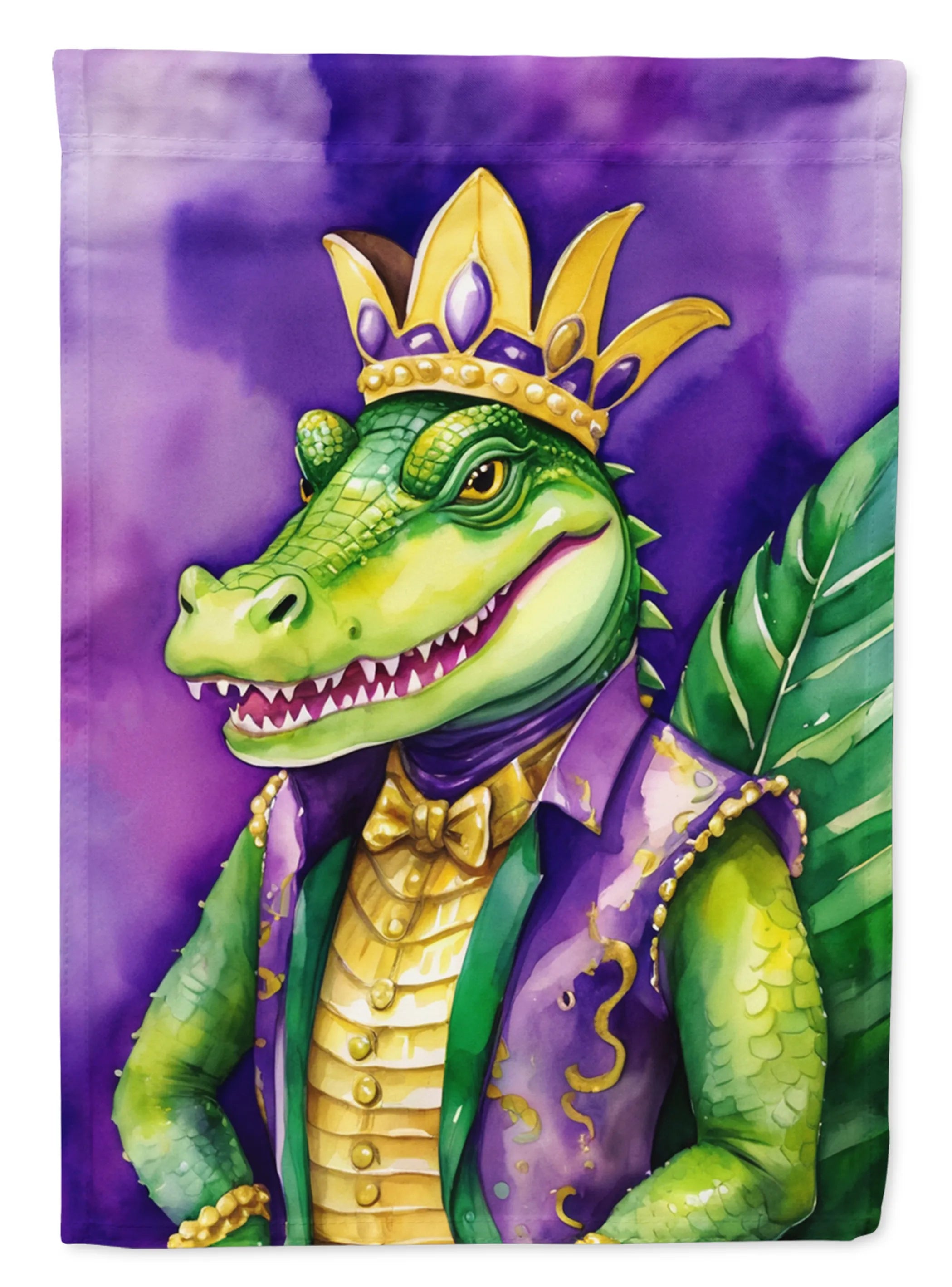 Mardi Gras 2024 Decorative Flag - Pack Of: 1 | Collection name: Mardi gras 2024