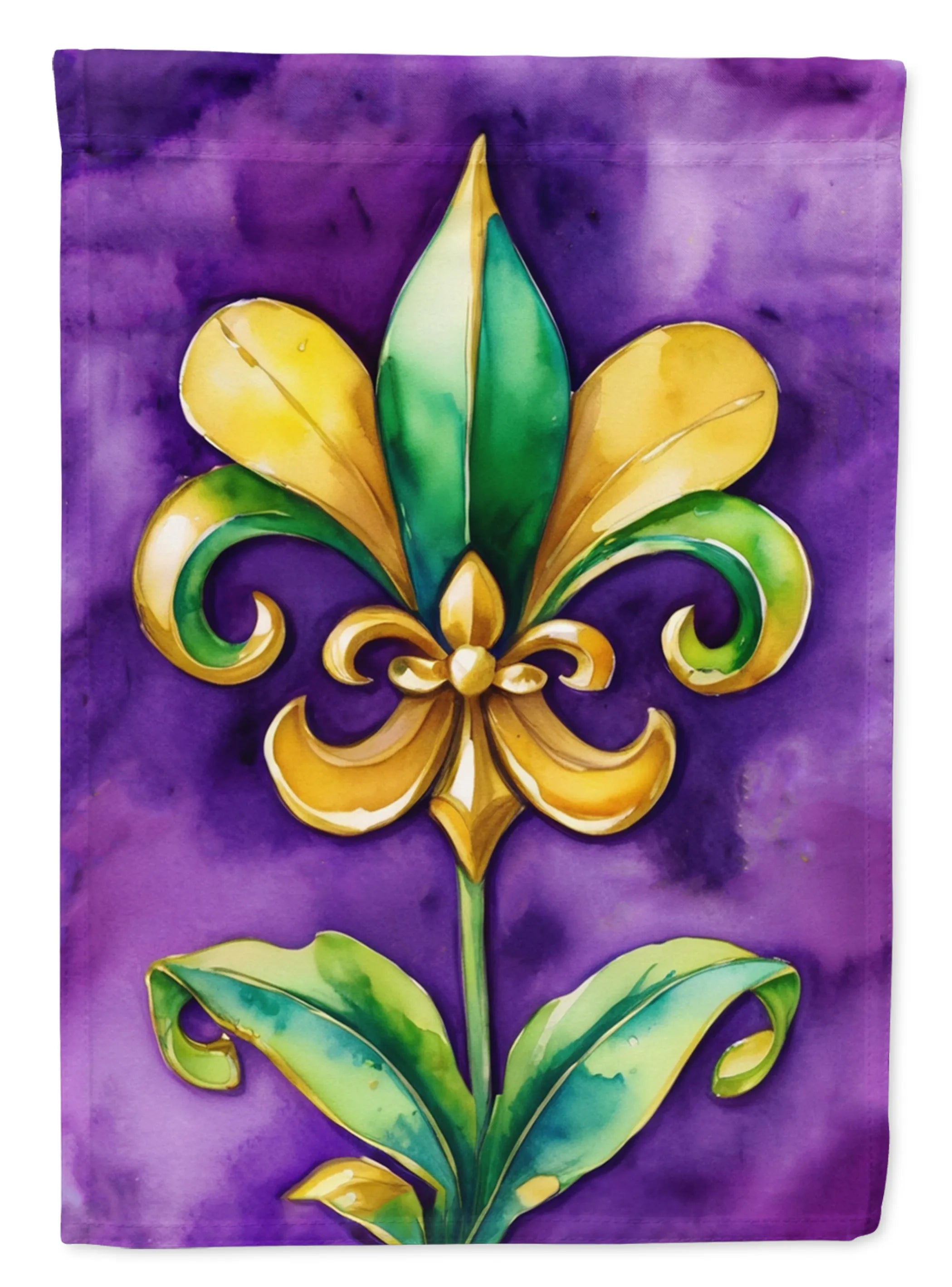 Mardi Gras 2024 Decorative Flag - Pack Of: 1 | Collection name: Mardi gras 2024