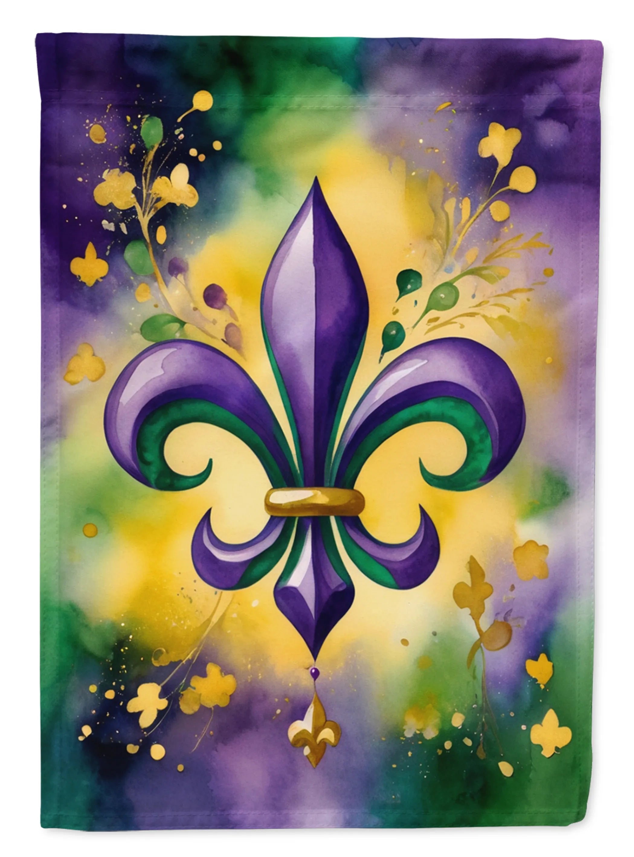 Mardi Gras 2024 Decorative Flag - Pack Of: 1 | Collection name: Mardi gras 2024