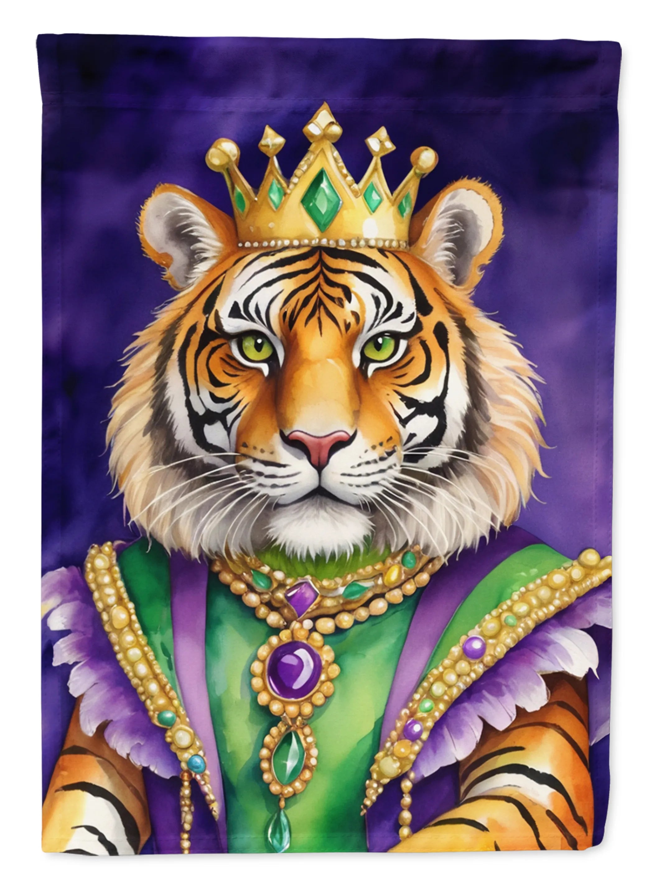 Mardi Gras 2024 Decorative Flag - Pack Of: 1 | Collection name: Mardi gras 2024
