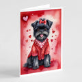 My Valentine Greeting Cards  - Size: 5X7 | Pack Of: 8 | Collection name: My valentine