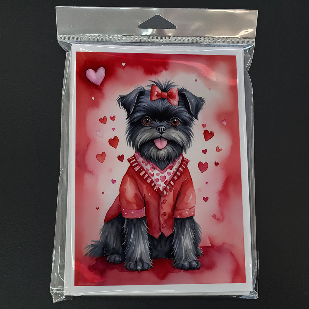 My Valentine Greeting Cards  - Size: 5X7 | Pack Of: 8 | Collection name: My valentine