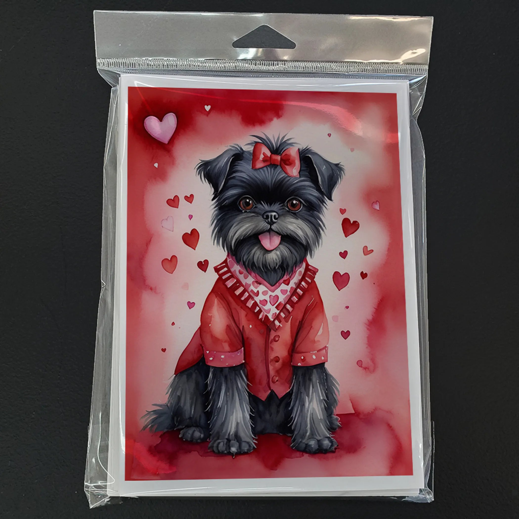 My Valentine Greeting Cards  - Size: 5X7 | Pack Of: 8 | Collection name: My valentine