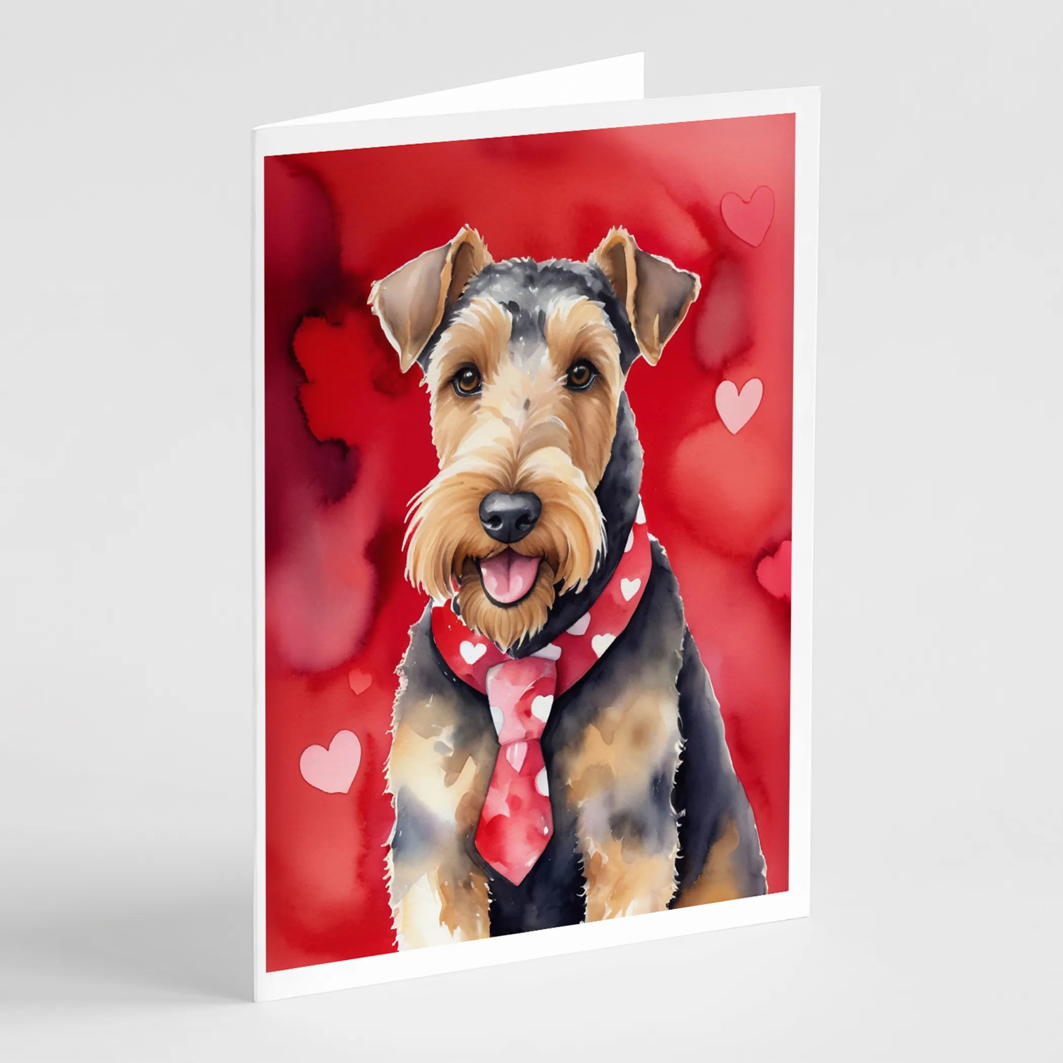 My Valentine Greeting Cards  - Size: 5X7 | Pack Of: 8 | Collection name: My valentine