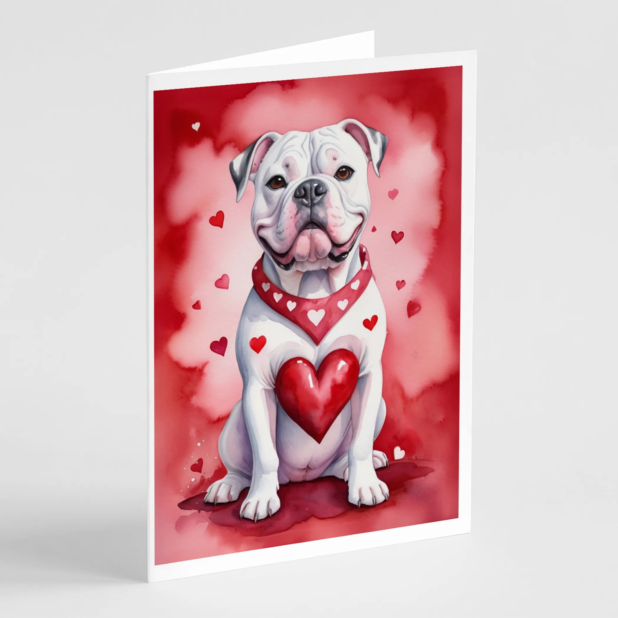My Valentine Greeting Cards  - Size: 5X7 | Pack Of: 8 | Collection name: My valentine