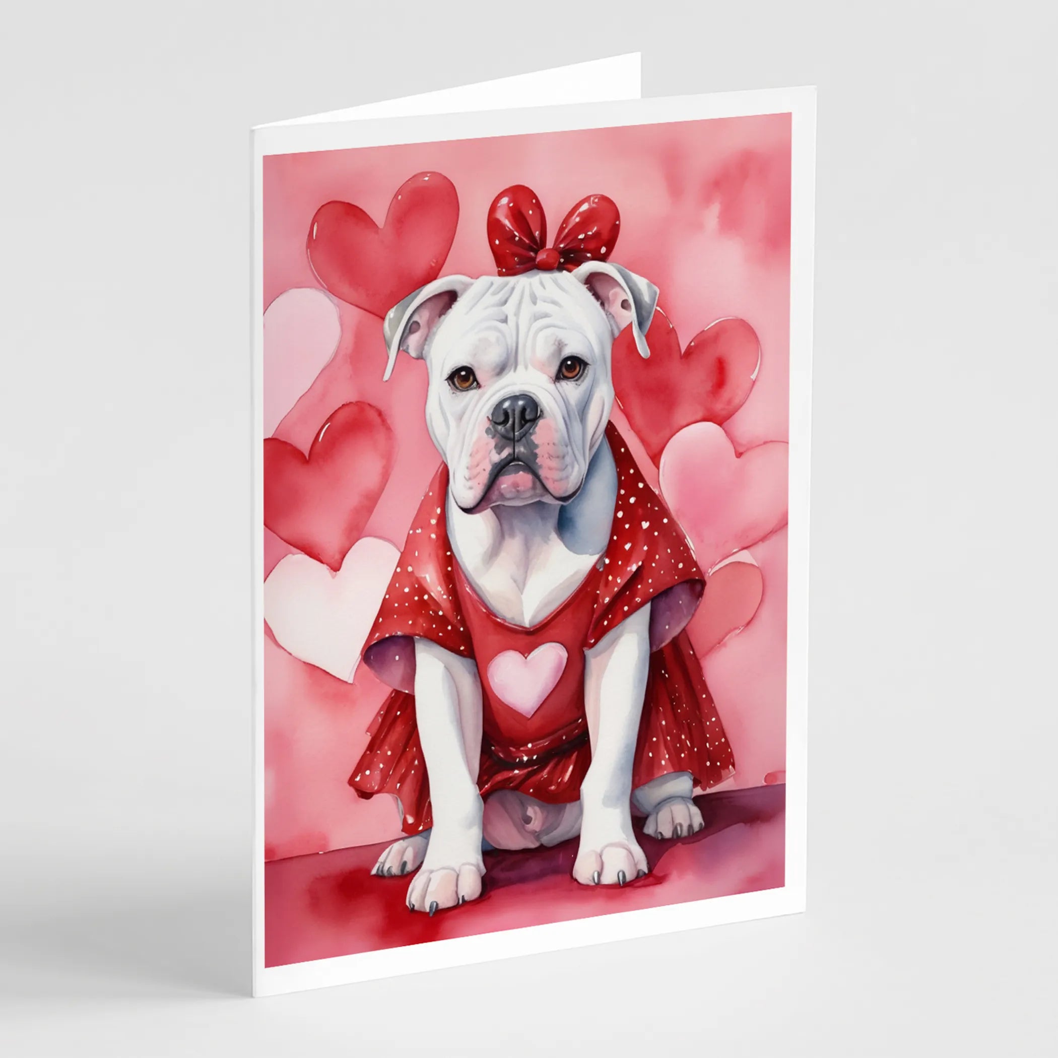 My Valentine Greeting Cards  - Size: 5X7 | Pack Of: 8 | Collection name: My valentine