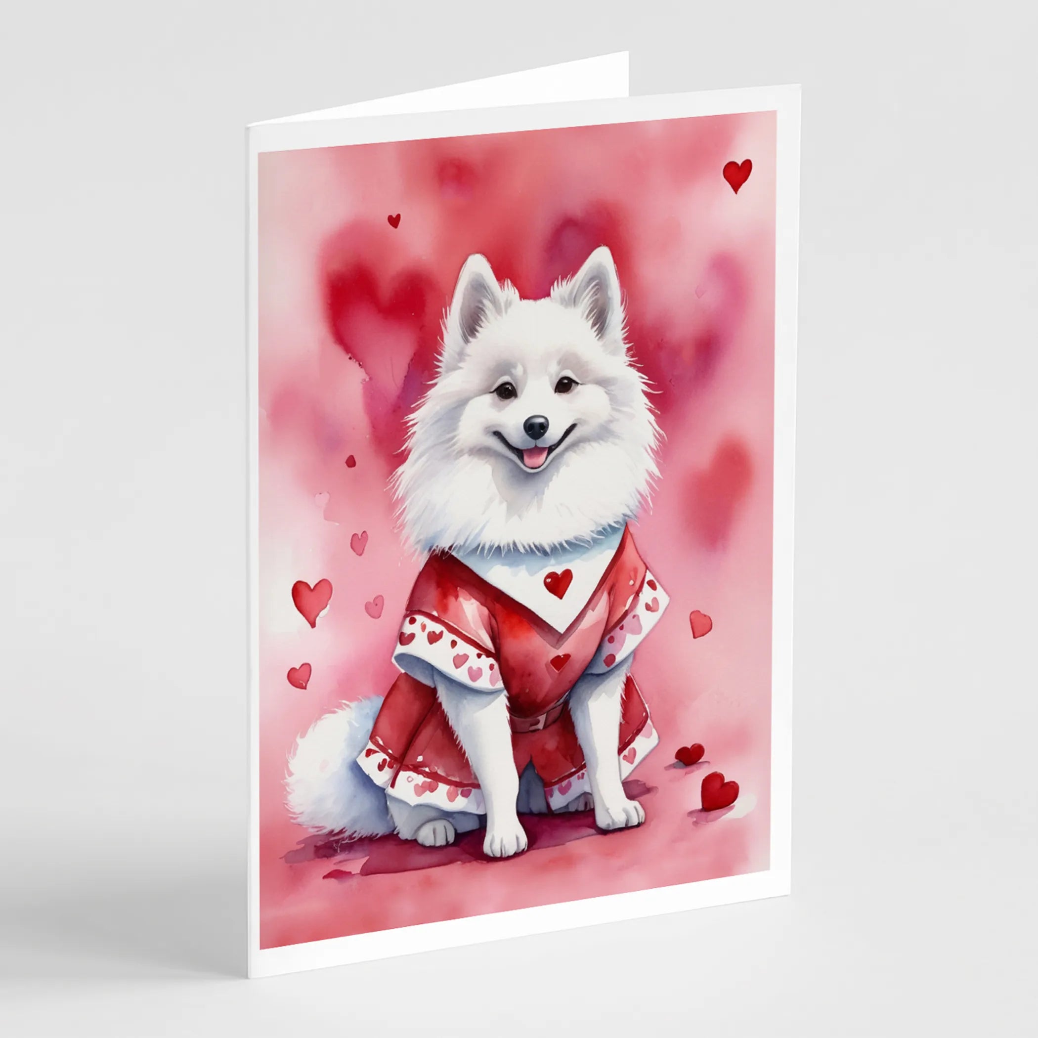 My Valentine Greeting Cards  - Size: 5X7 | Pack Of: 8 | Collection name: My valentine