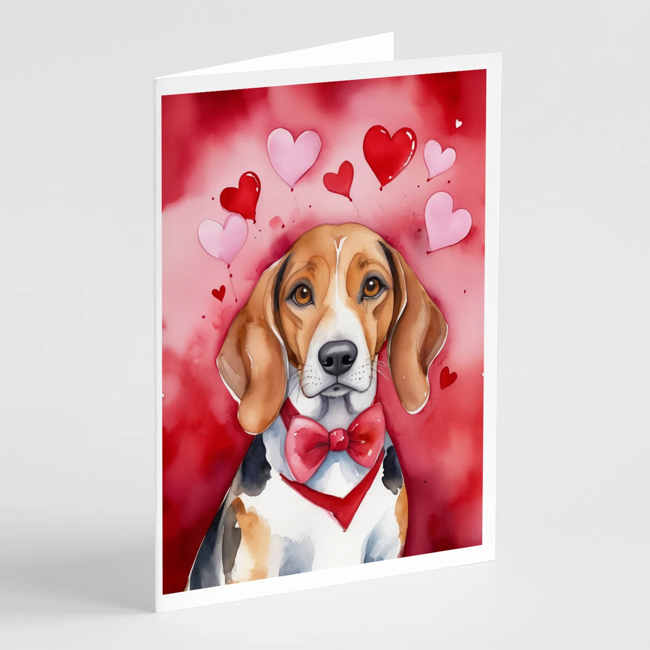 My Valentine Greeting Cards  - Size: 5X7 | Pack Of: 8 | Collection name: My valentine
