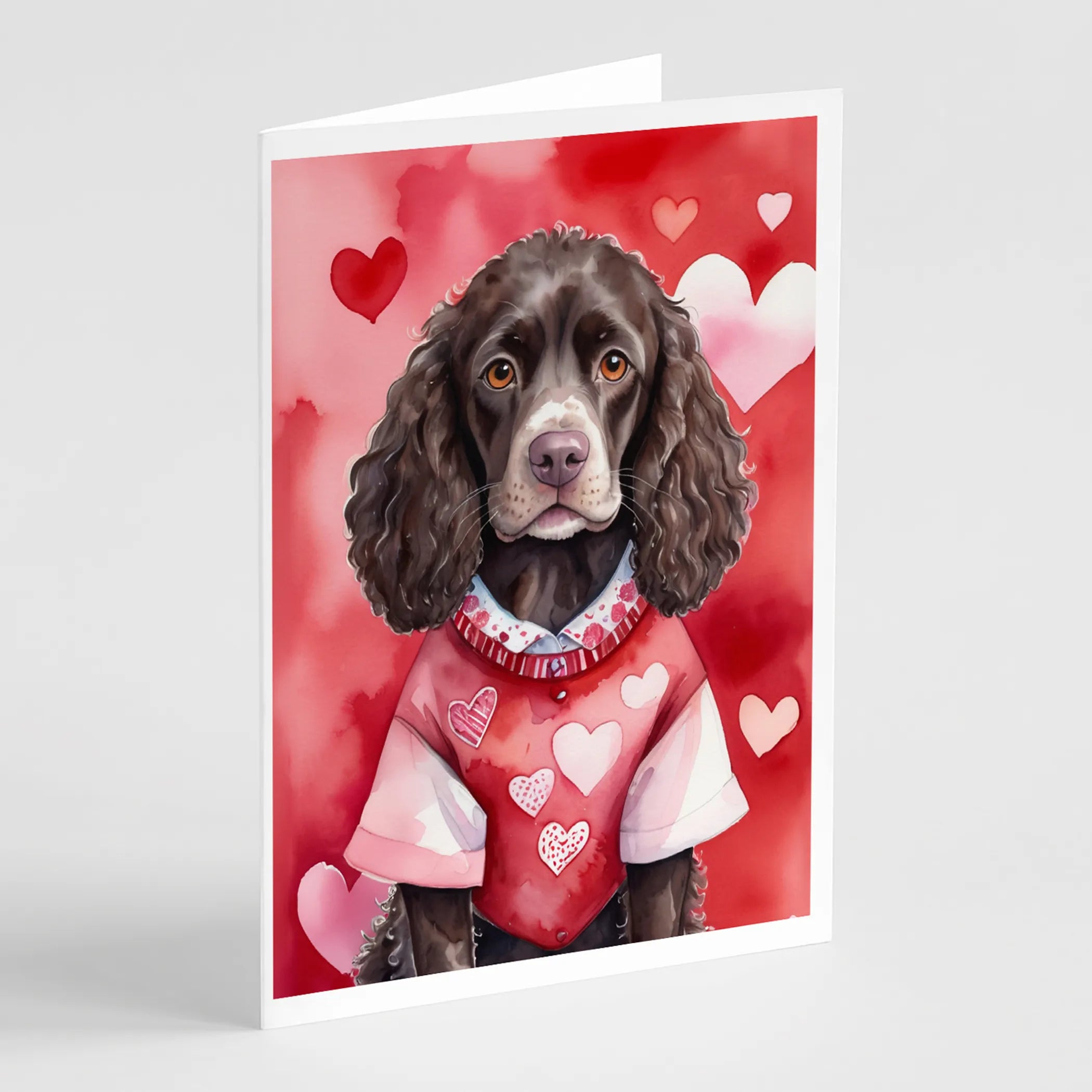 My Valentine Greeting Cards  - Size: 5X7 | Pack Of: 8 | Collection name: My valentine