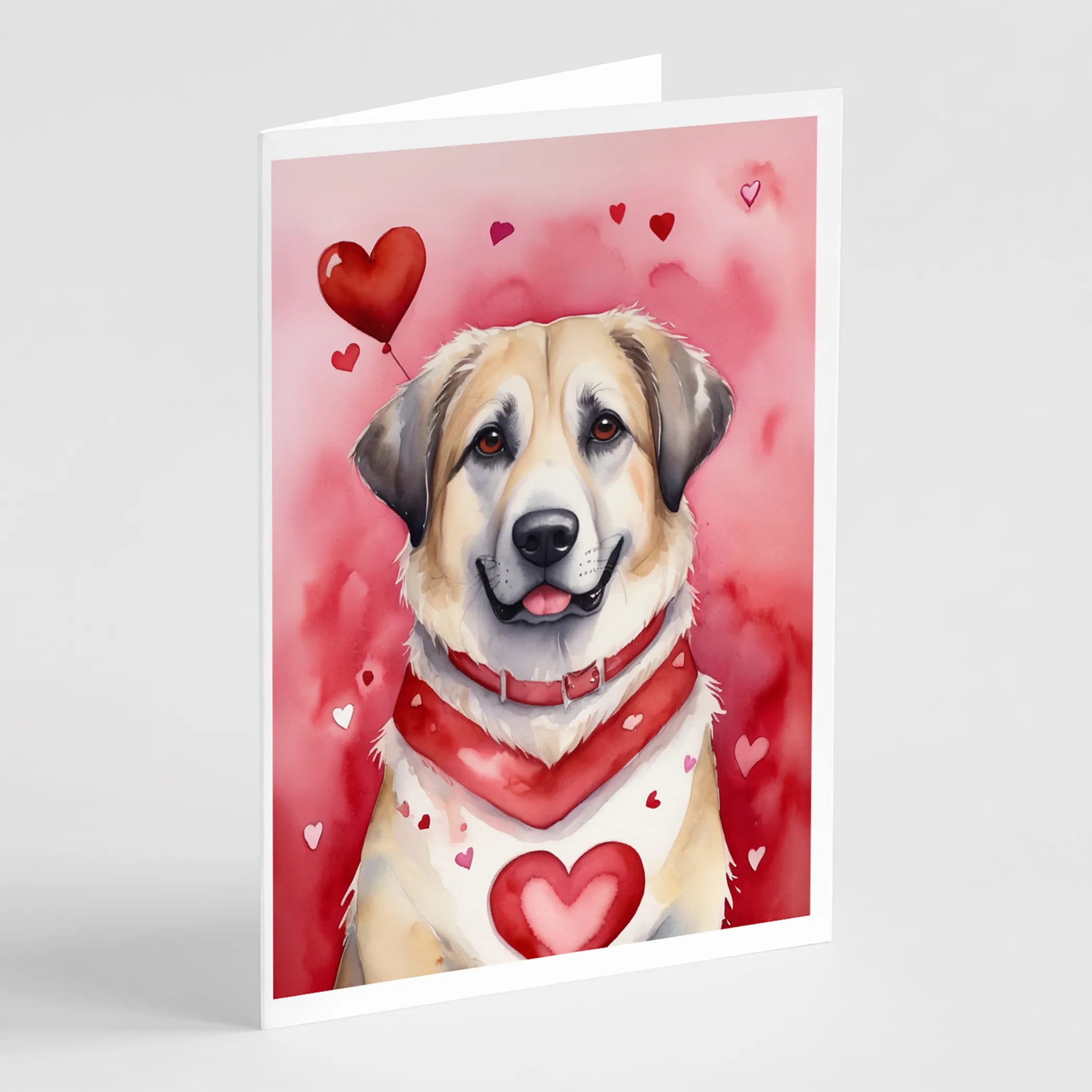 My Valentine Greeting Cards  - Size: 5X7 | Pack Of: 8 | Collection name: My valentine