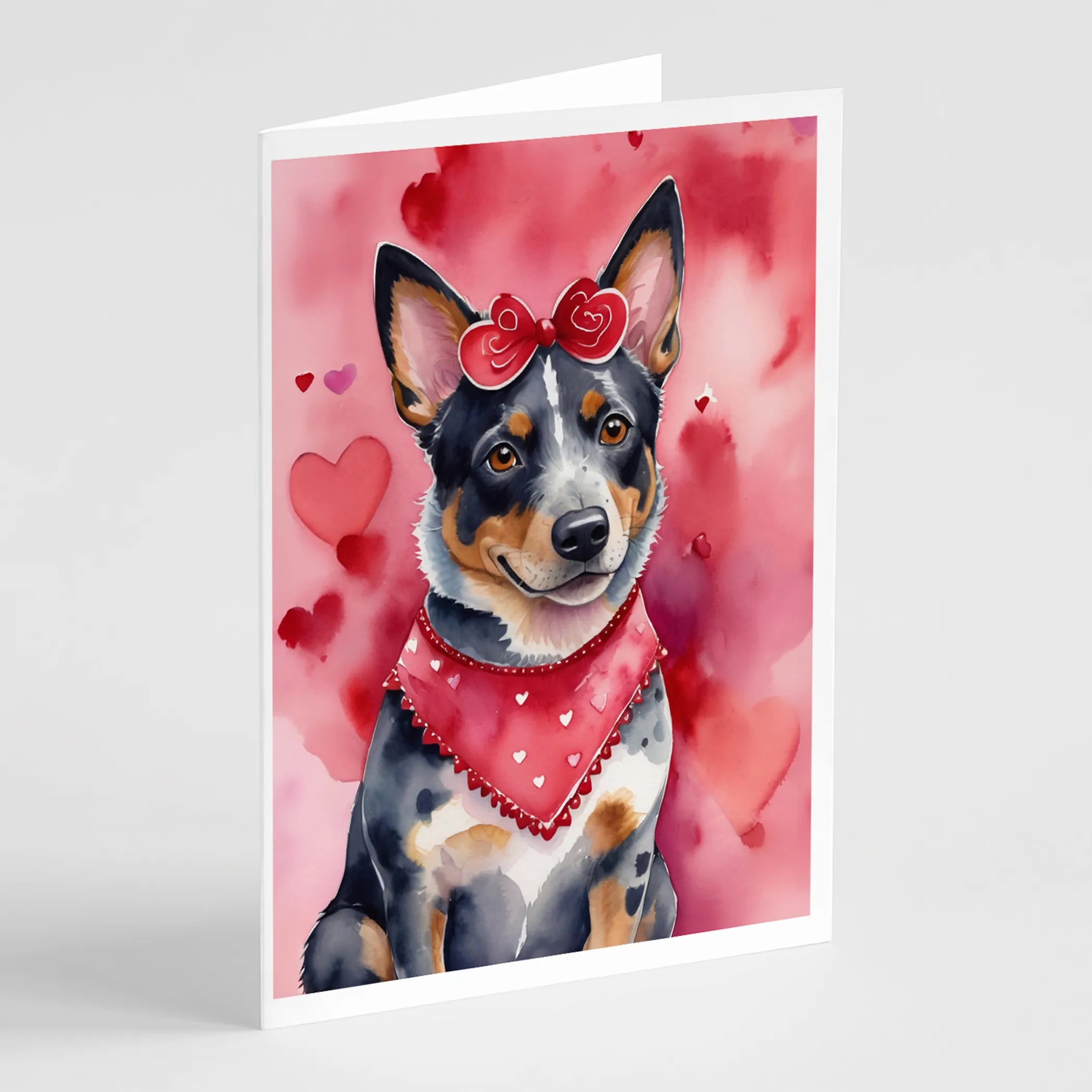 My Valentine Greeting Cards  - Size: 5X7 | Pack Of: 8 | Collection name: My valentine