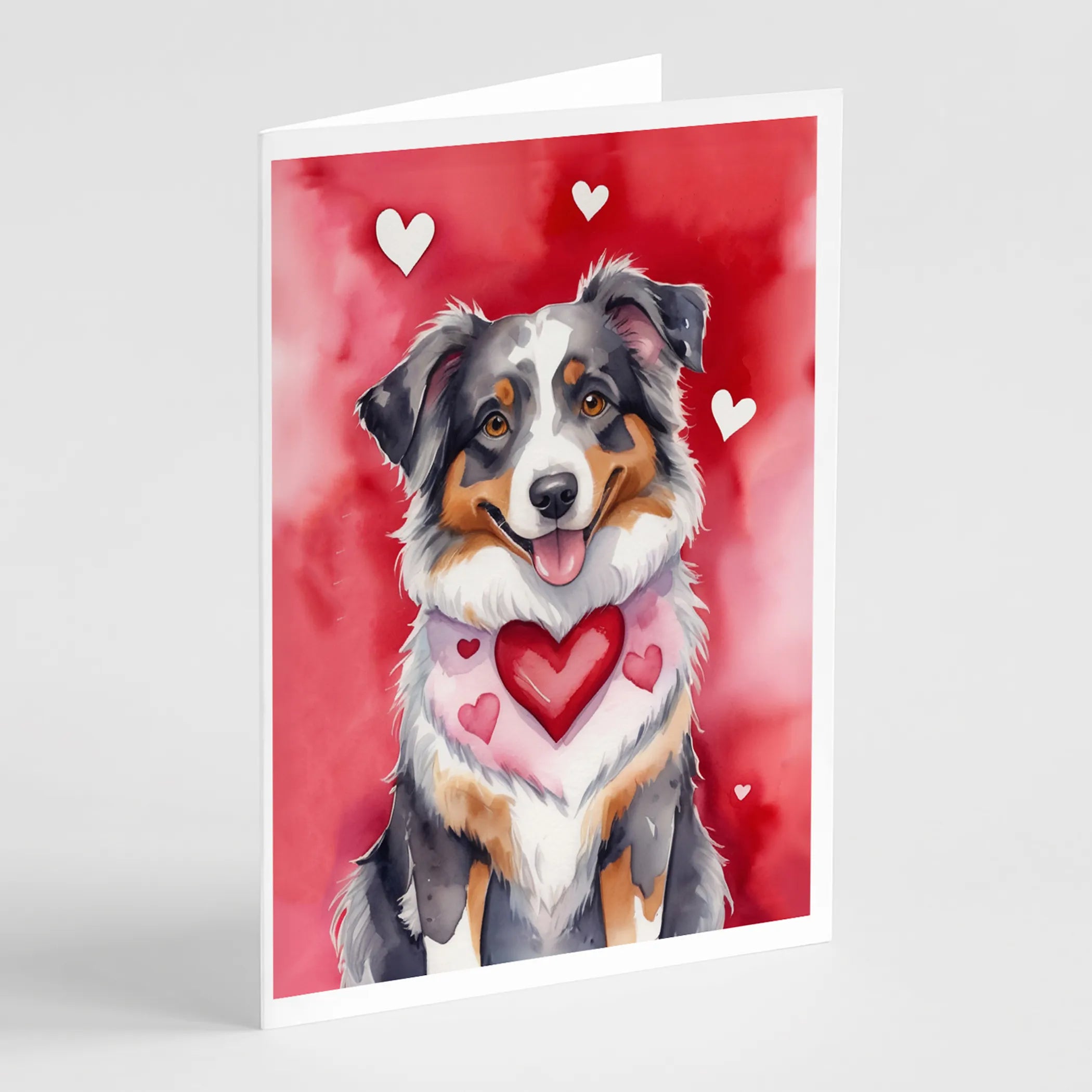 My Valentine Greeting Cards  - Size: 5X7 | Pack Of: 8 | Collection name: My valentine