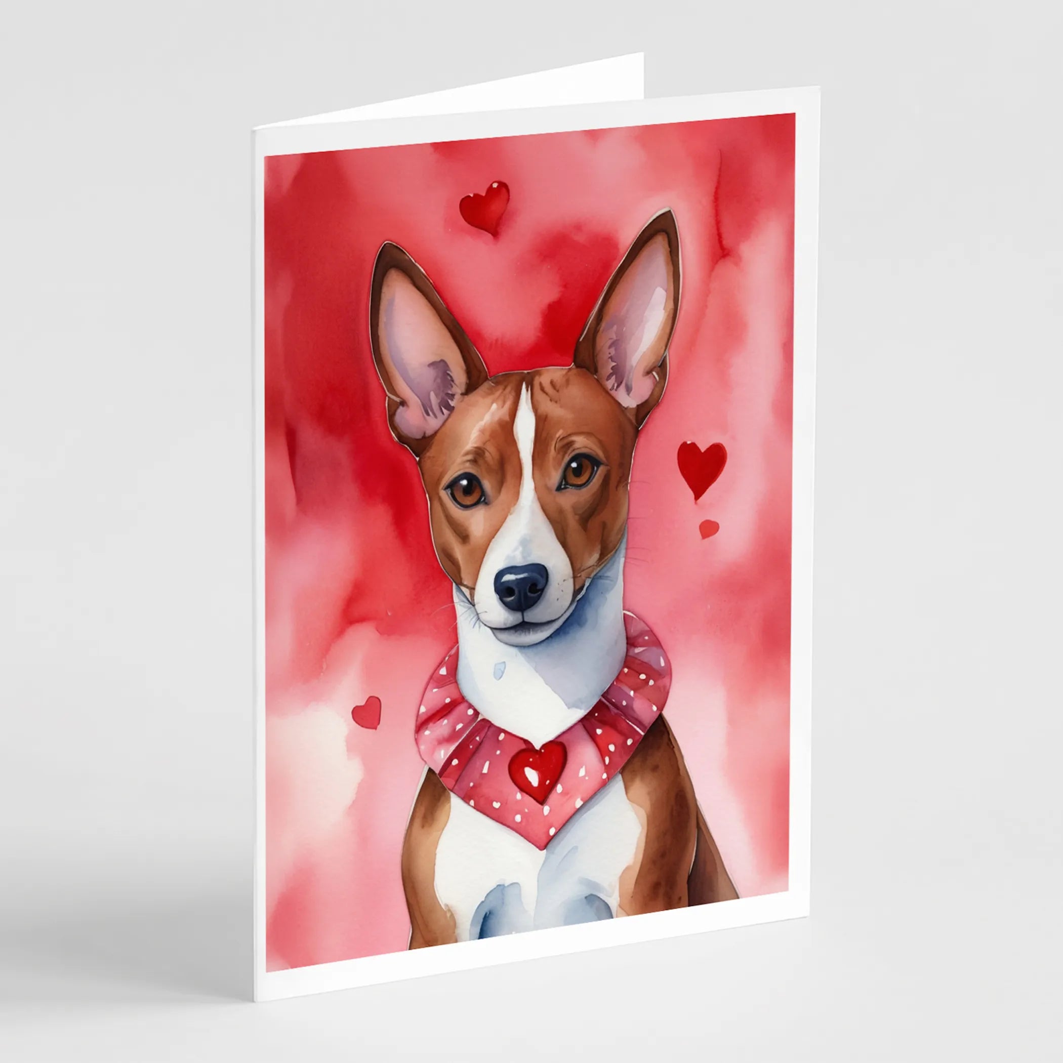 My Valentine Greeting Cards  - Size: 5X7 | Pack Of: 8 | Collection name: My valentine