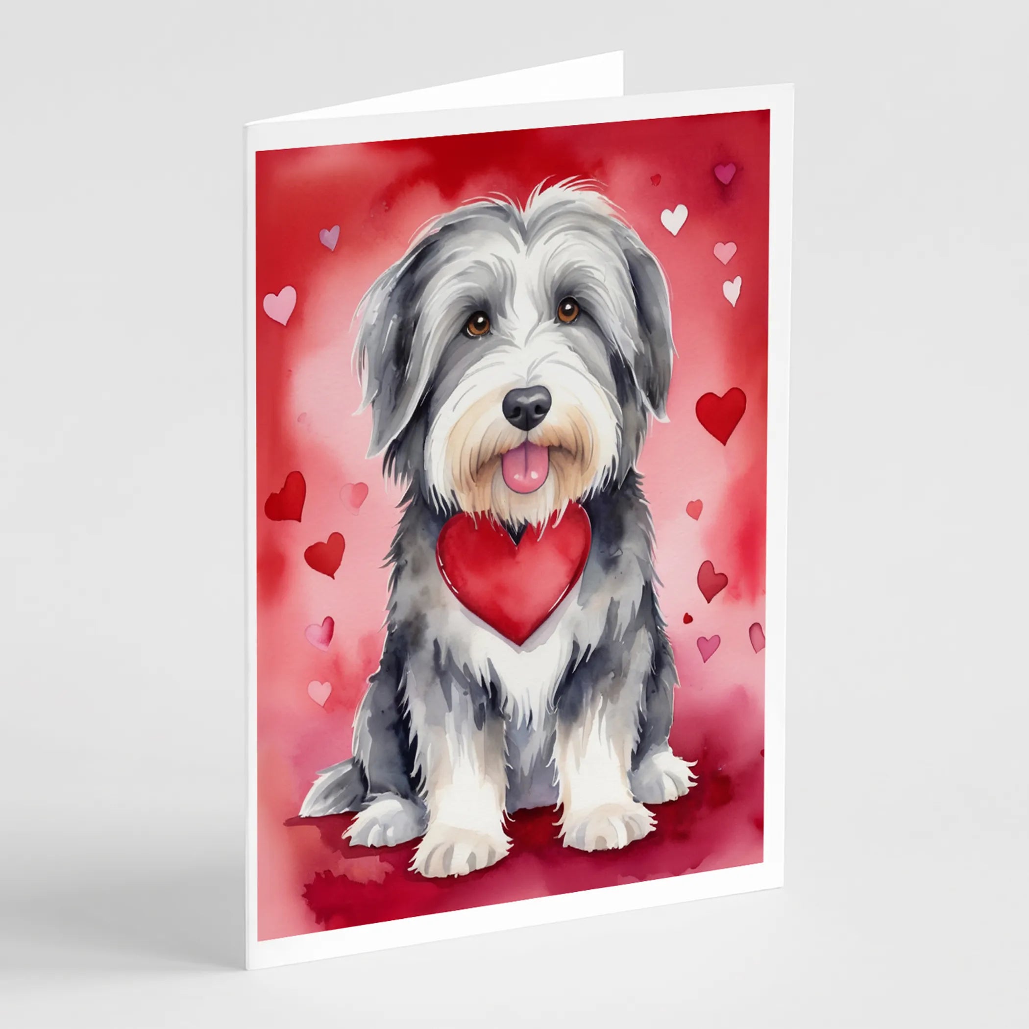 My Valentine Greeting Cards  - Size: 5X7 | Pack Of: 8 | Collection name: My valentine
