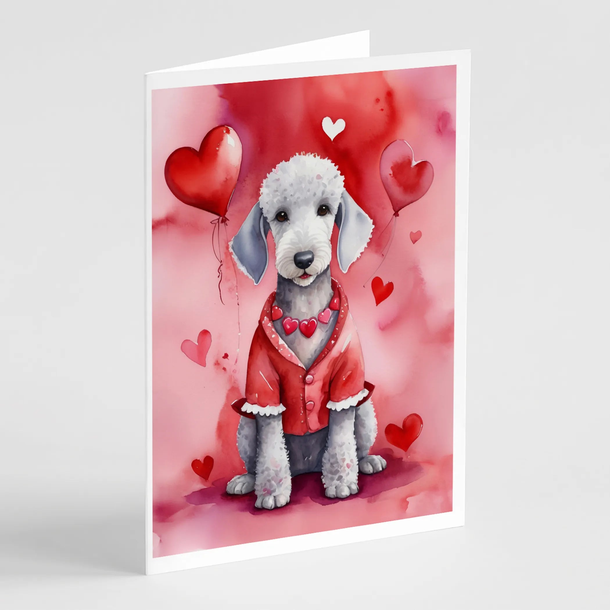 My Valentine Greeting Cards  - Size: 5X7 | Pack Of: 8 | Collection name: My valentine