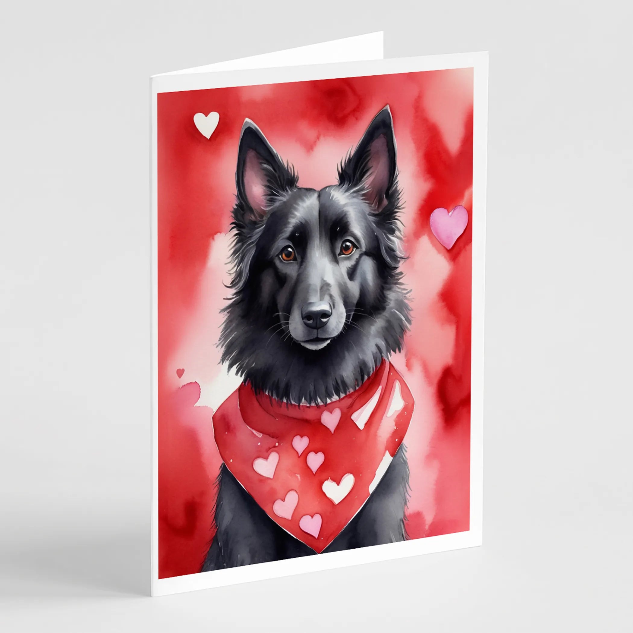 My Valentine Greeting Cards  - Size: 5X7 | Pack Of: 8 | Collection name: My valentine