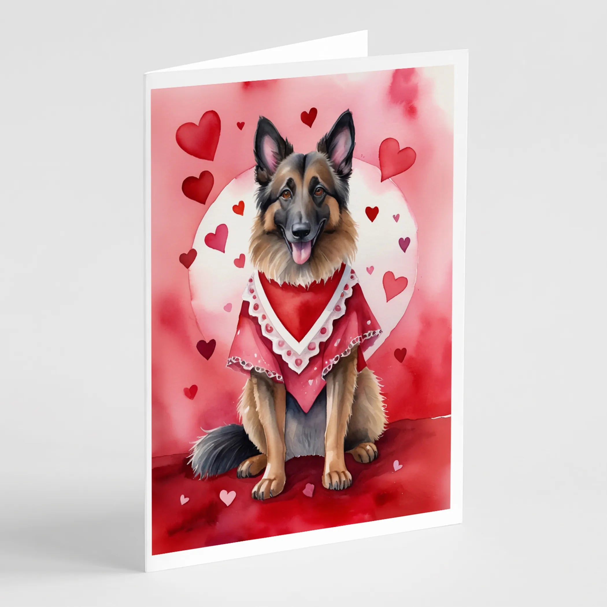 My Valentine Greeting Cards  - Size: 5X7 | Pack Of: 8 | Collection name: My valentine
