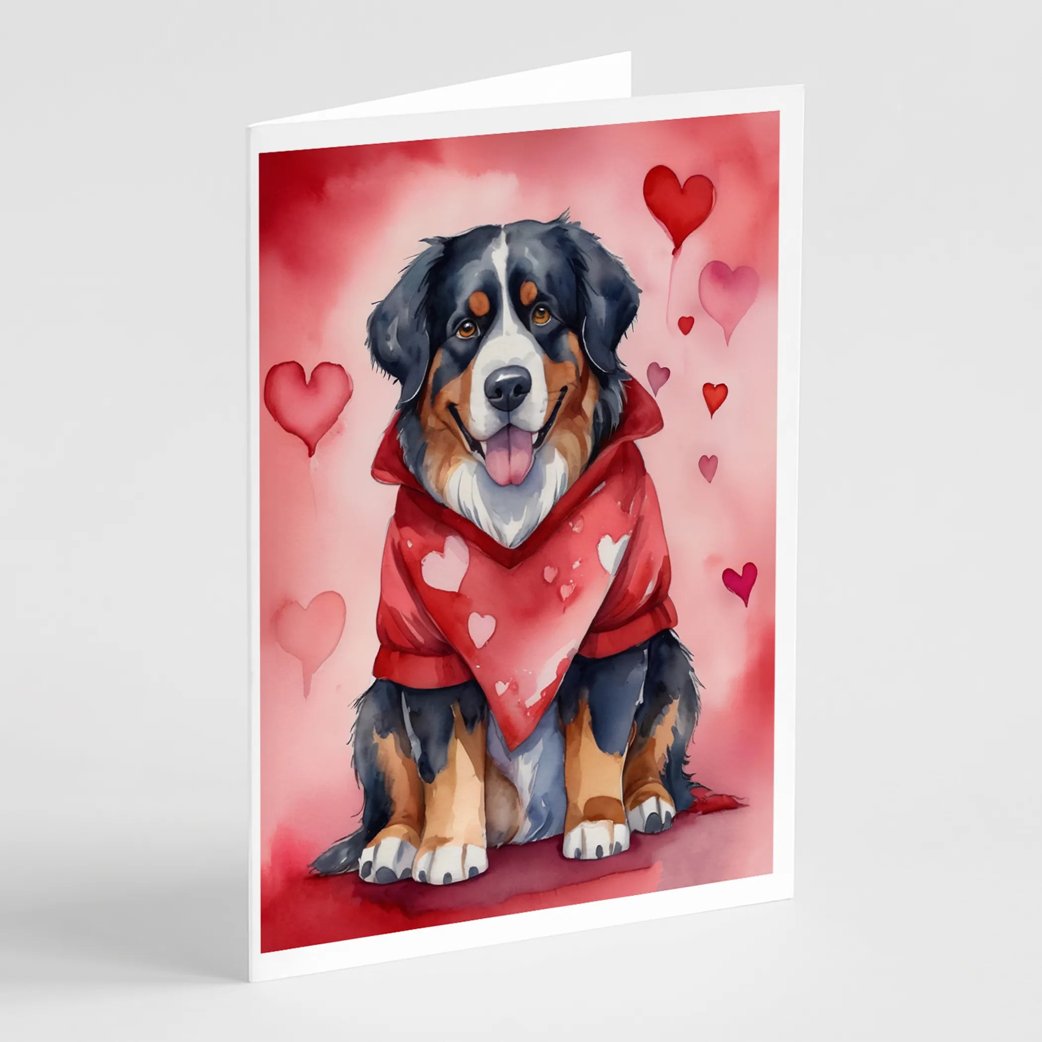 My Valentine Greeting Cards  - Size: 5X7 | Pack Of: 8 | Collection name: My valentine