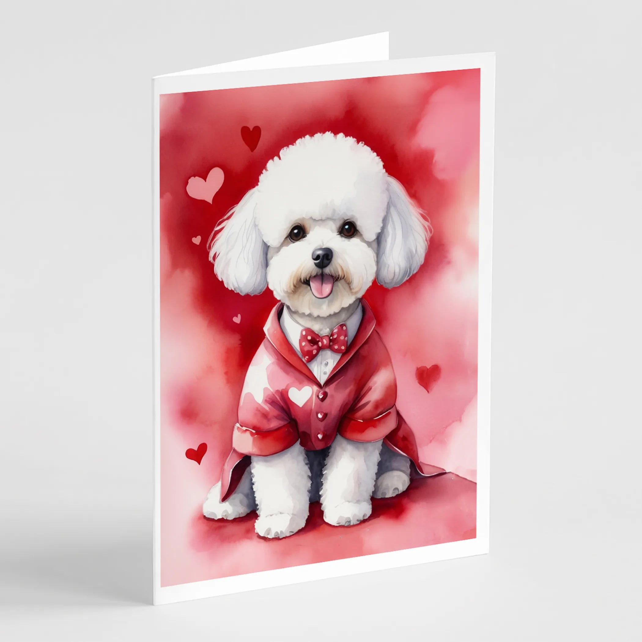 My Valentine Greeting Cards  - Size: 5X7 | Pack Of: 8 | Collection name: My valentine