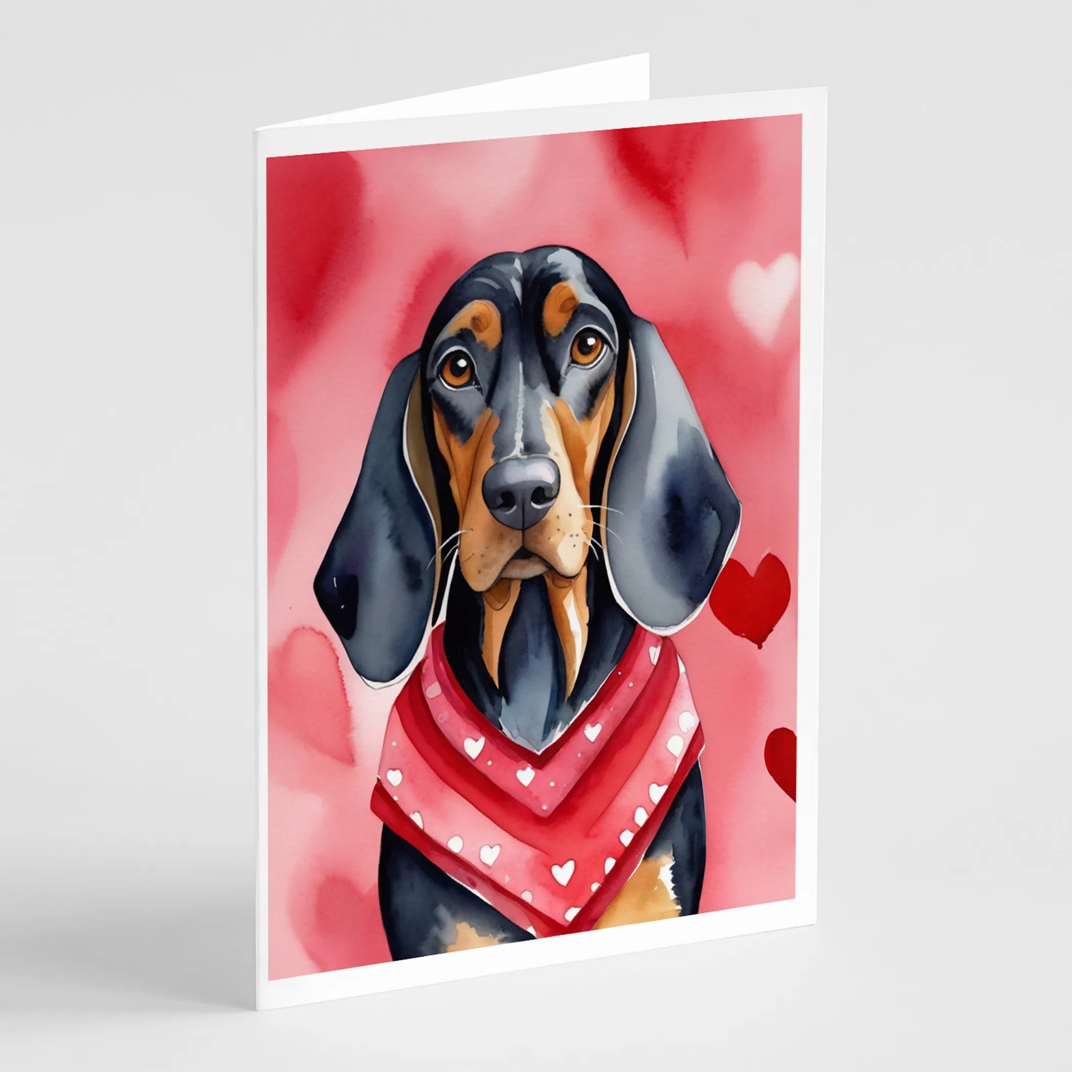 My Valentine Greeting Cards  - Size: 5X7 | Pack Of: 8 | Collection name: My valentine