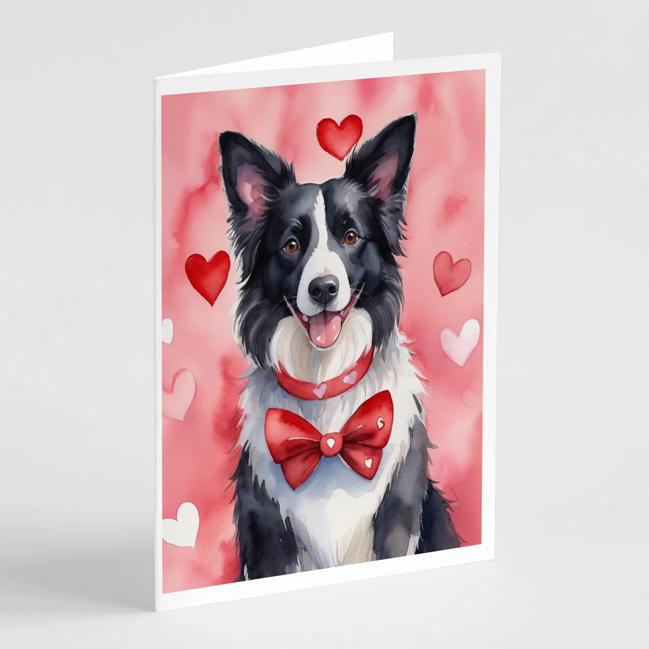 My Valentine Greeting Cards  - Size: 5X7 | Pack Of: 8 | Collection name: My valentine