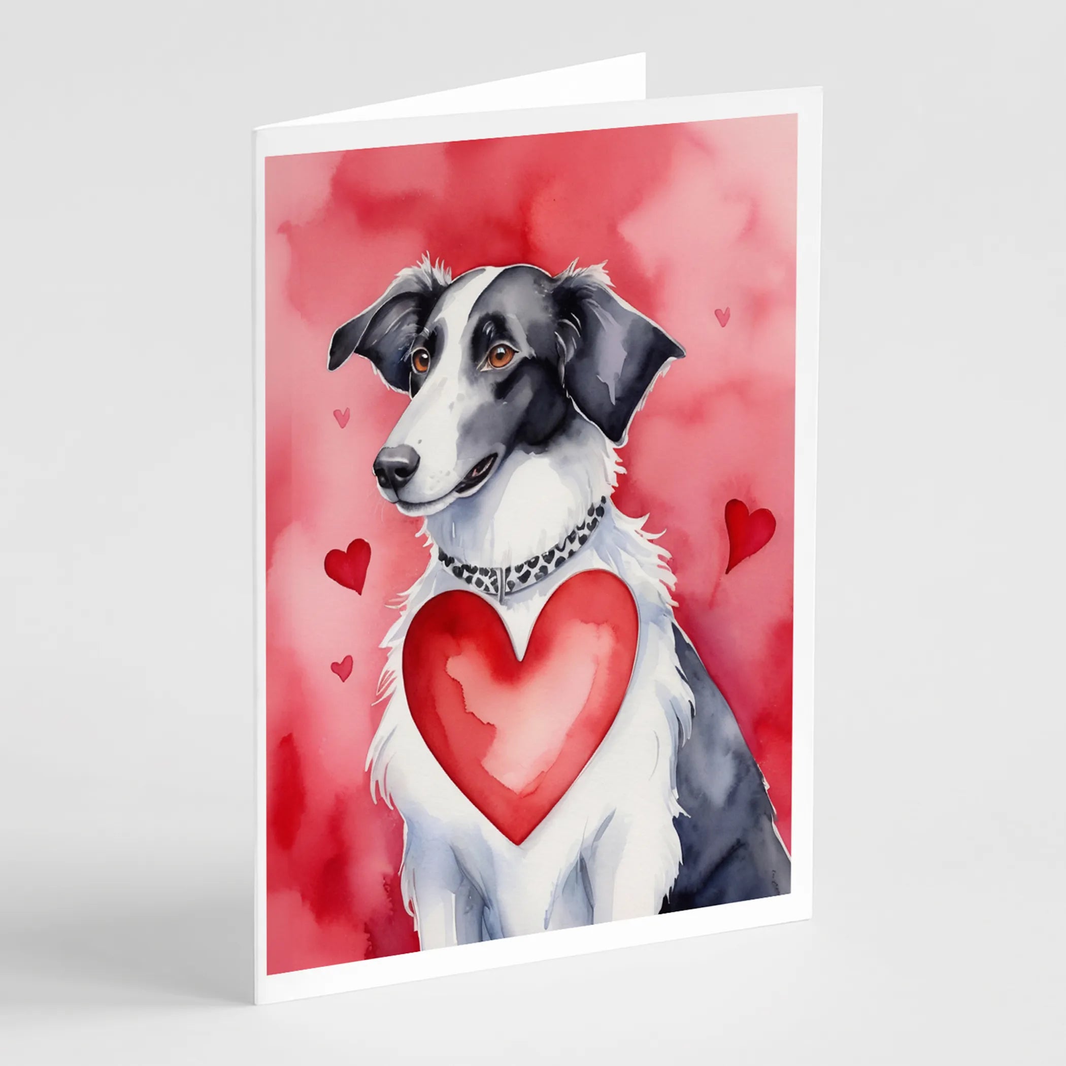 My Valentine Greeting Cards  - Size: 5X7 | Pack Of: 8 | Collection name: My valentine