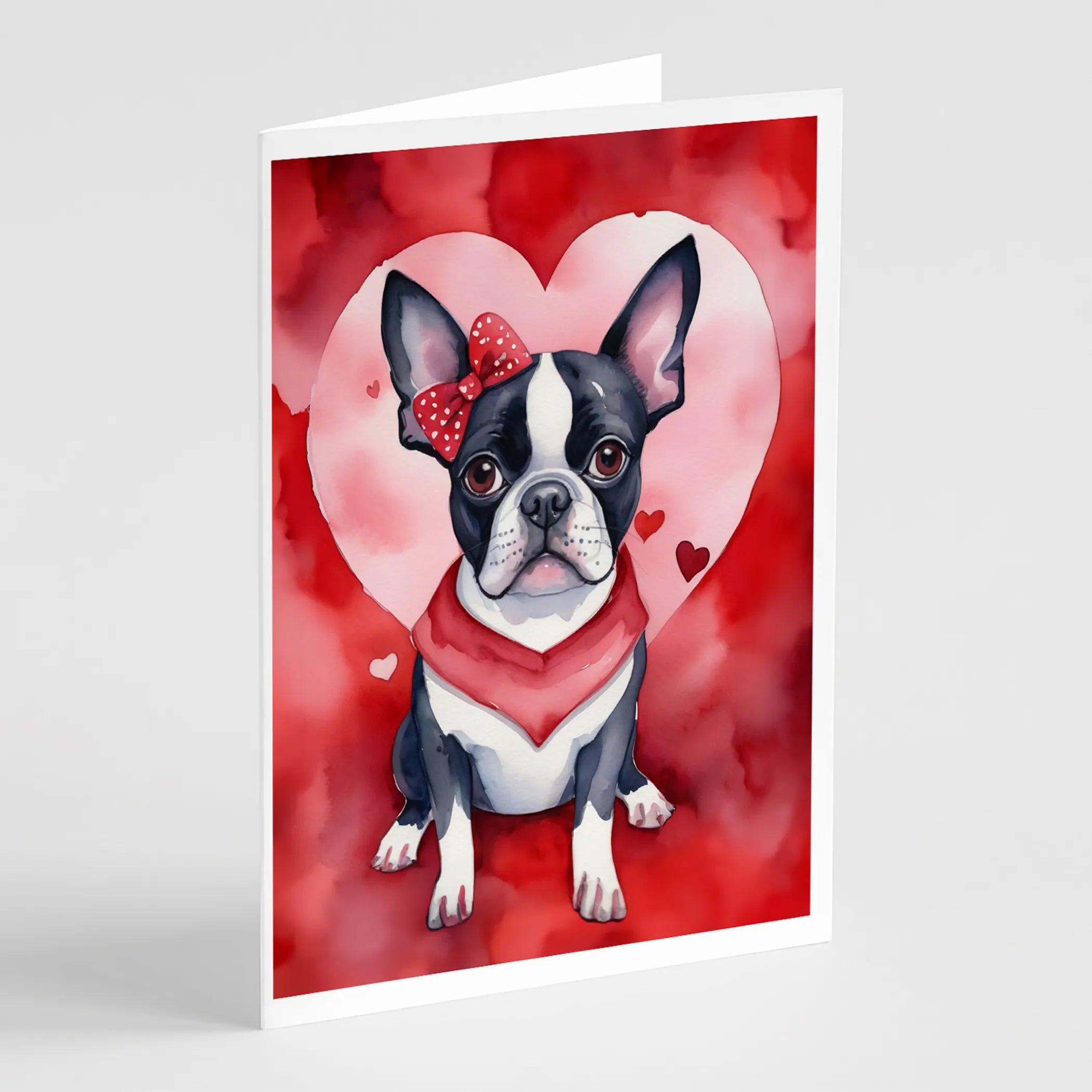My Valentine Greeting Cards  - Size: 5X7 | Pack Of: 8 | Collection name: My valentine