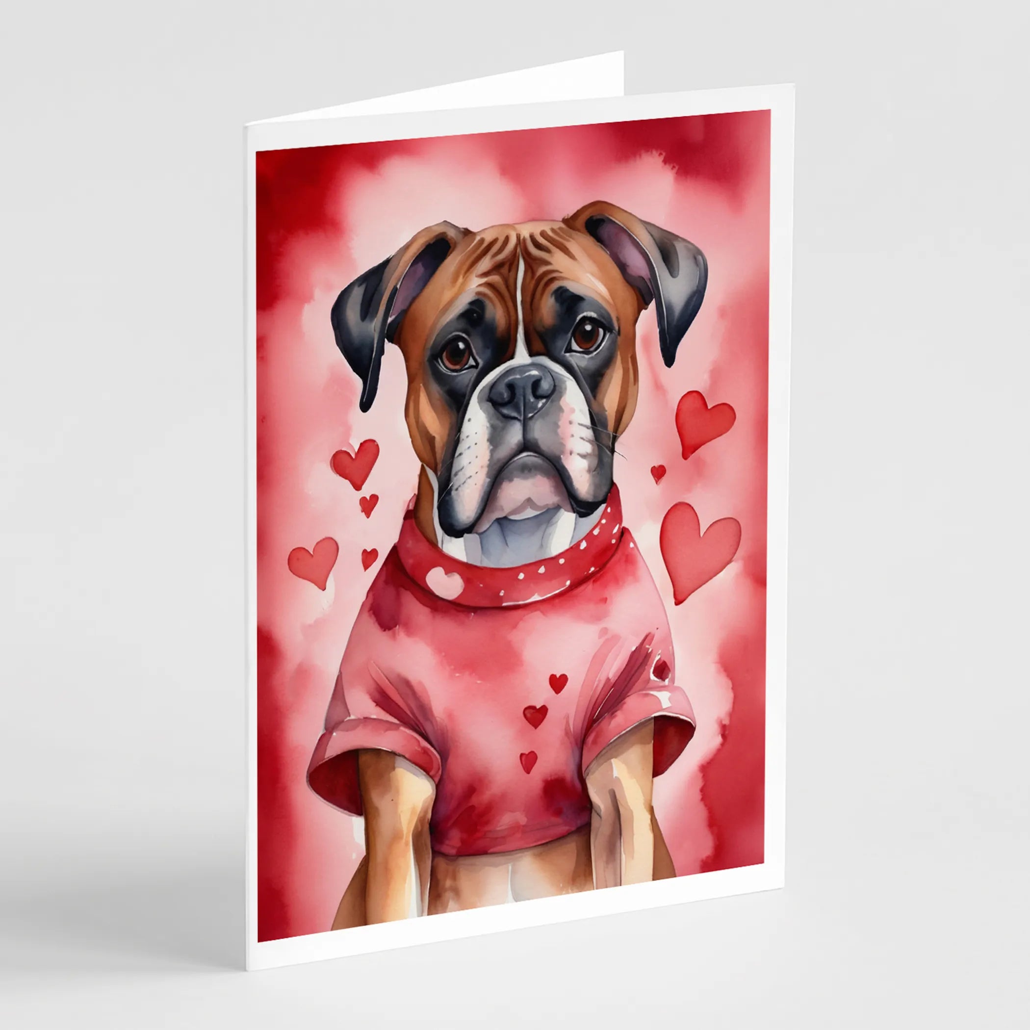 My Valentine Greeting Cards  - Size: 5X7 | Pack Of: 8 | Collection name: My valentine