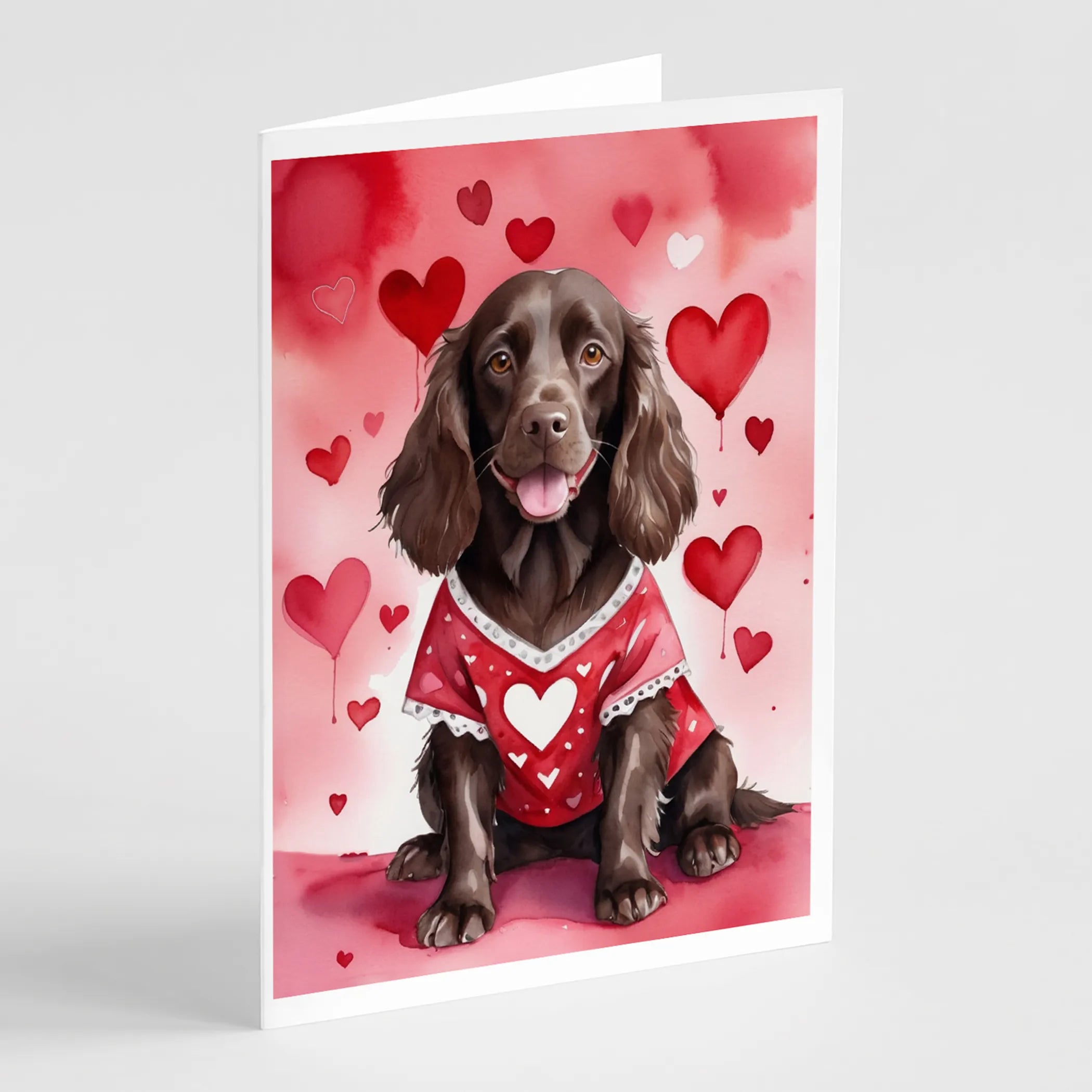 My Valentine Greeting Cards  - Size: 5X7 | Pack Of: 8 | Collection name: My valentine