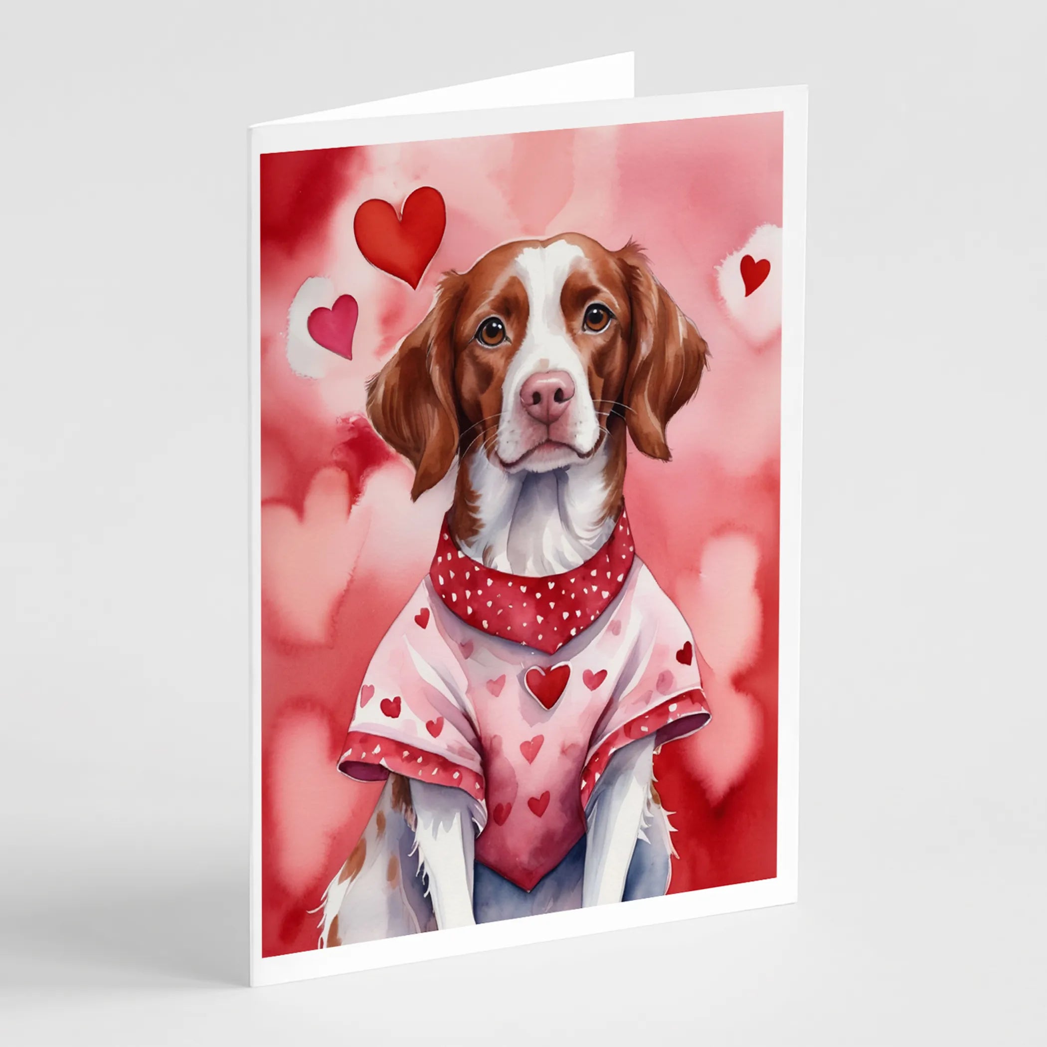 My Valentine Greeting Cards  - Size: 5X7 | Pack Of: 8 | Collection name: My valentine
