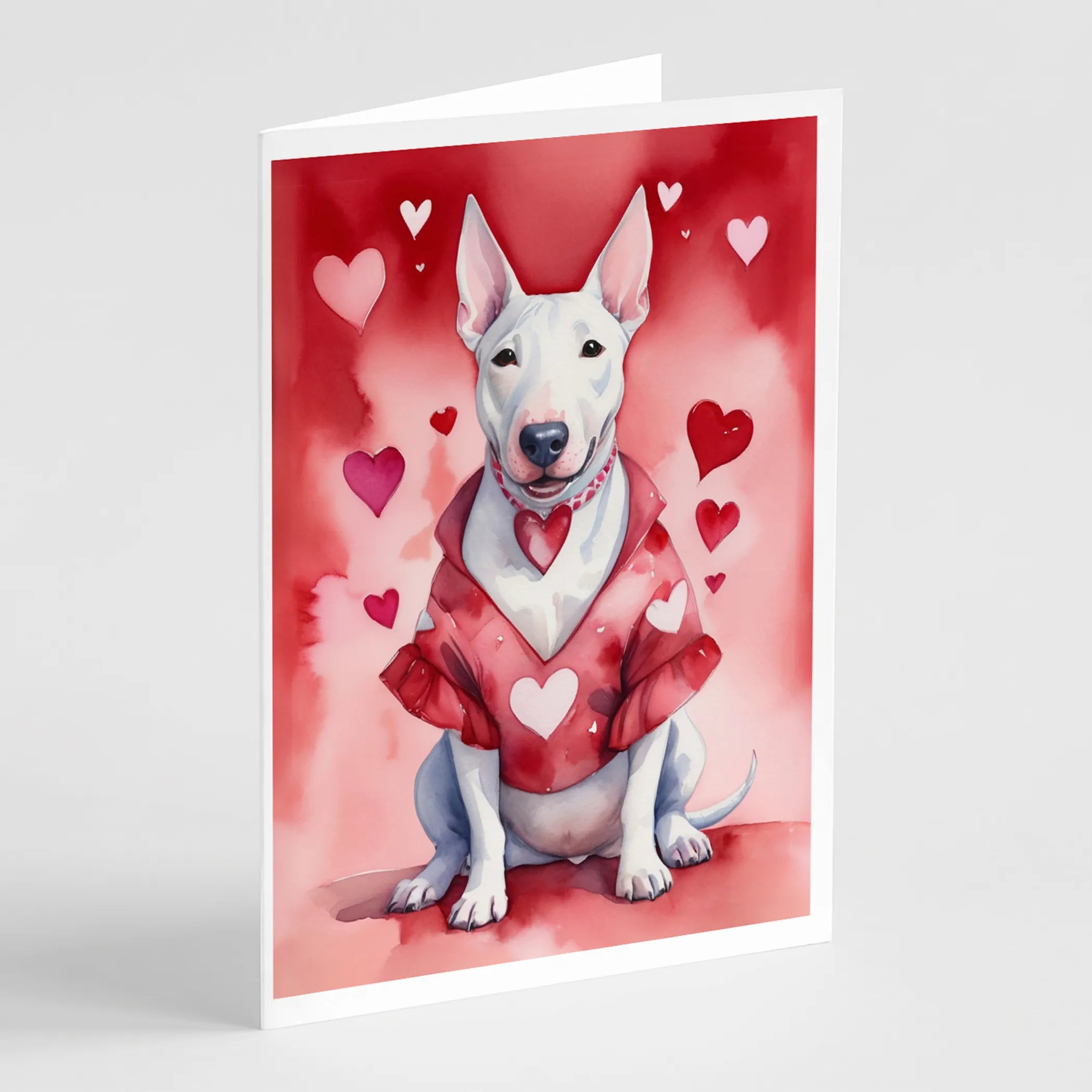 My Valentine Greeting Cards  - Size: 5X7 | Pack Of: 8 | Collection name: My valentine
